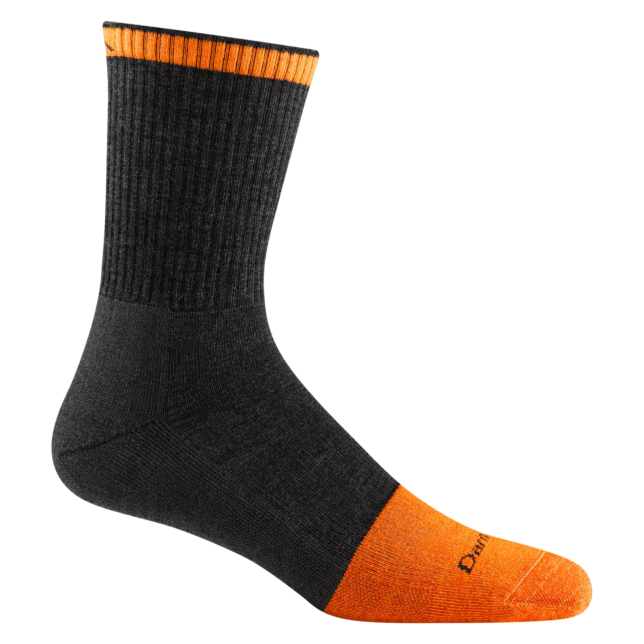 Darn Tough Men's Steely Micro Crew Midweight with Cushion Socks - Graphite
