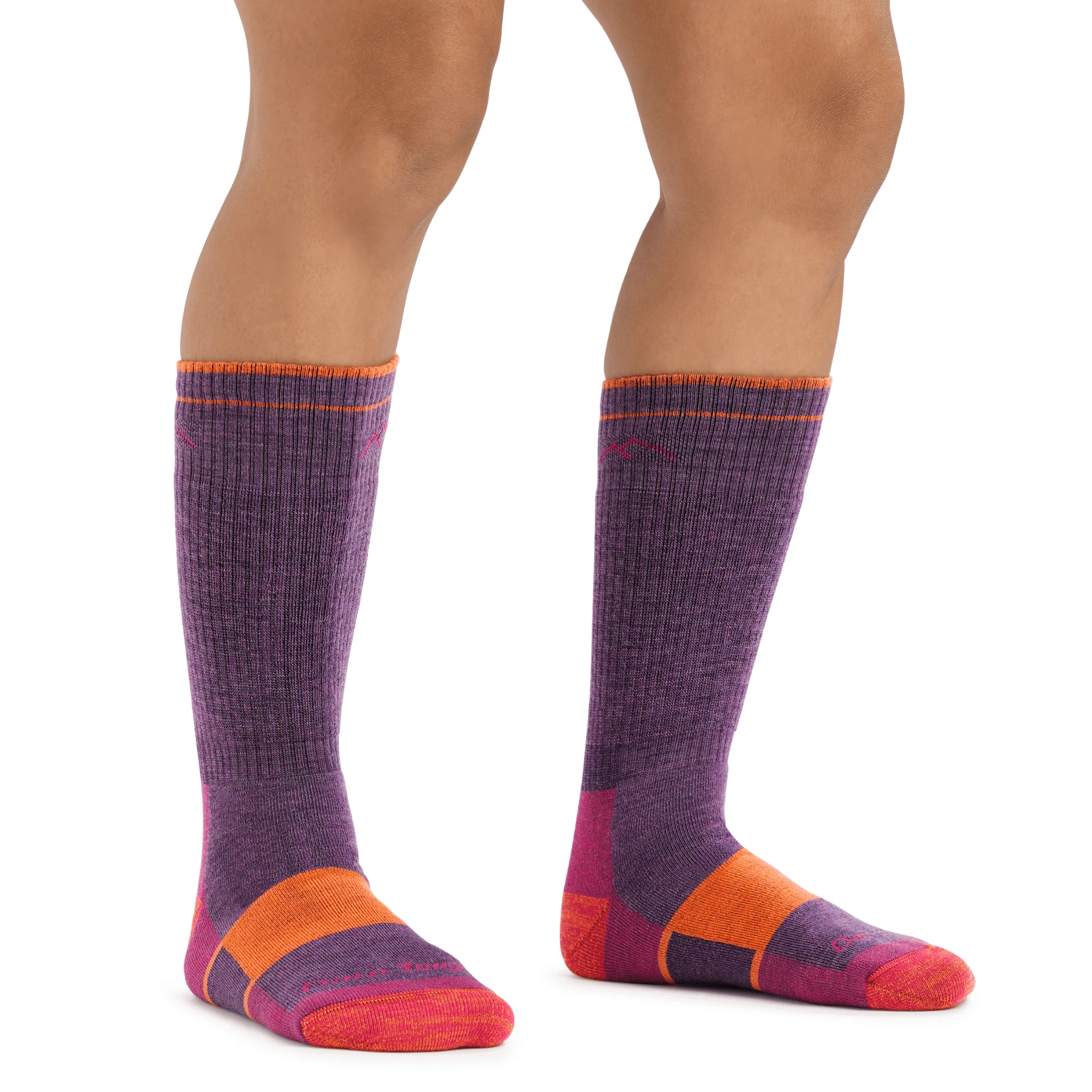 Darn Tough Women's Hiker Boot Midweight with Full Cushion - Plum Heather - Image 3