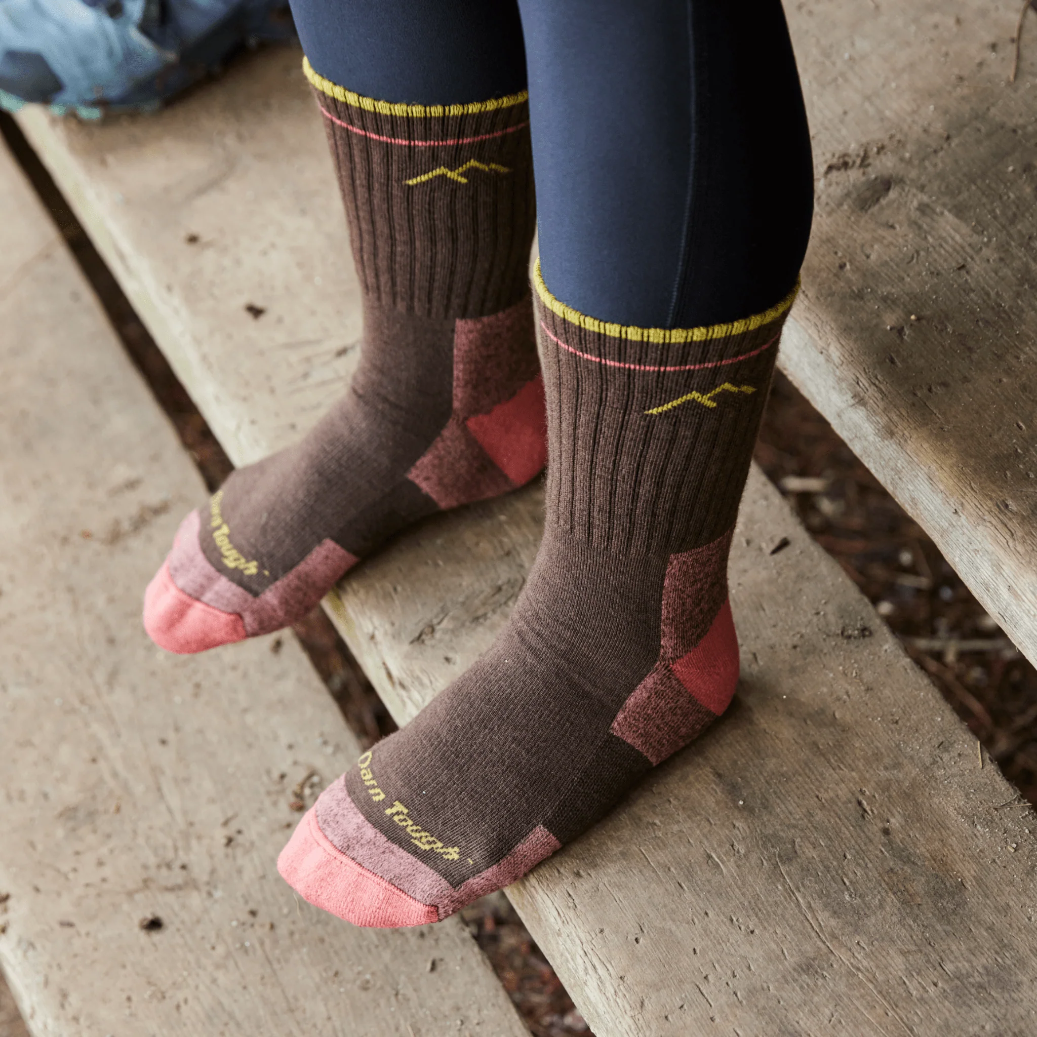 Darn Tough Women's Hiker Micro Crew Midweight with Cushion Socks - Earth - Image 2