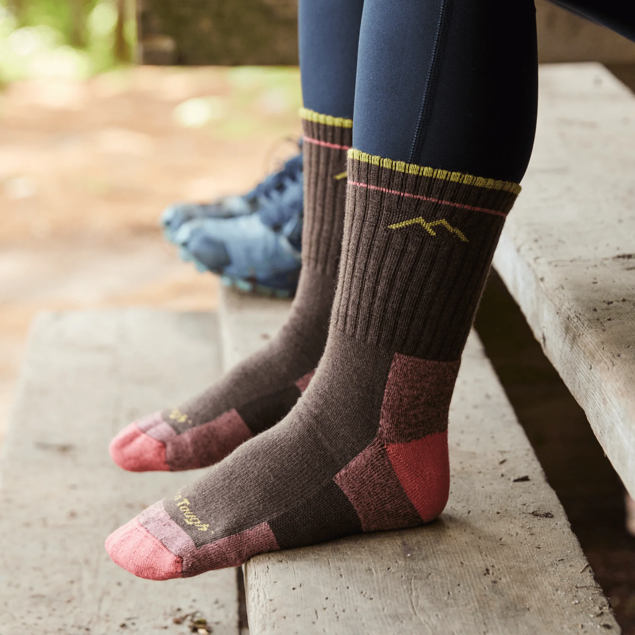 Darn Tough Women's Hiker Micro Crew Midweight with Cushion Socks - Earth - Image 3