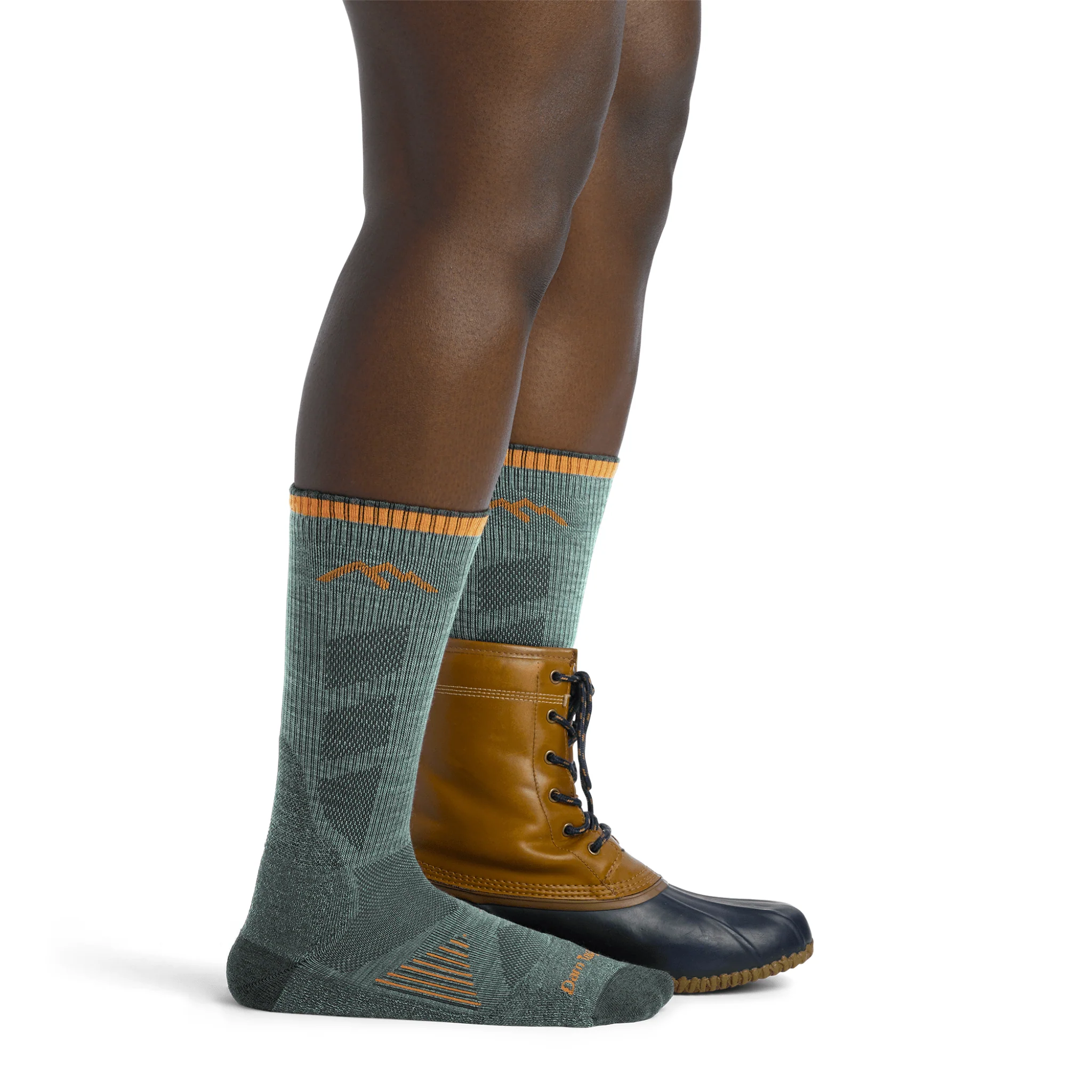 Darn Tough Women's Hunting Boot Lightweight with Cushion Socks - Seafoam - Image 5