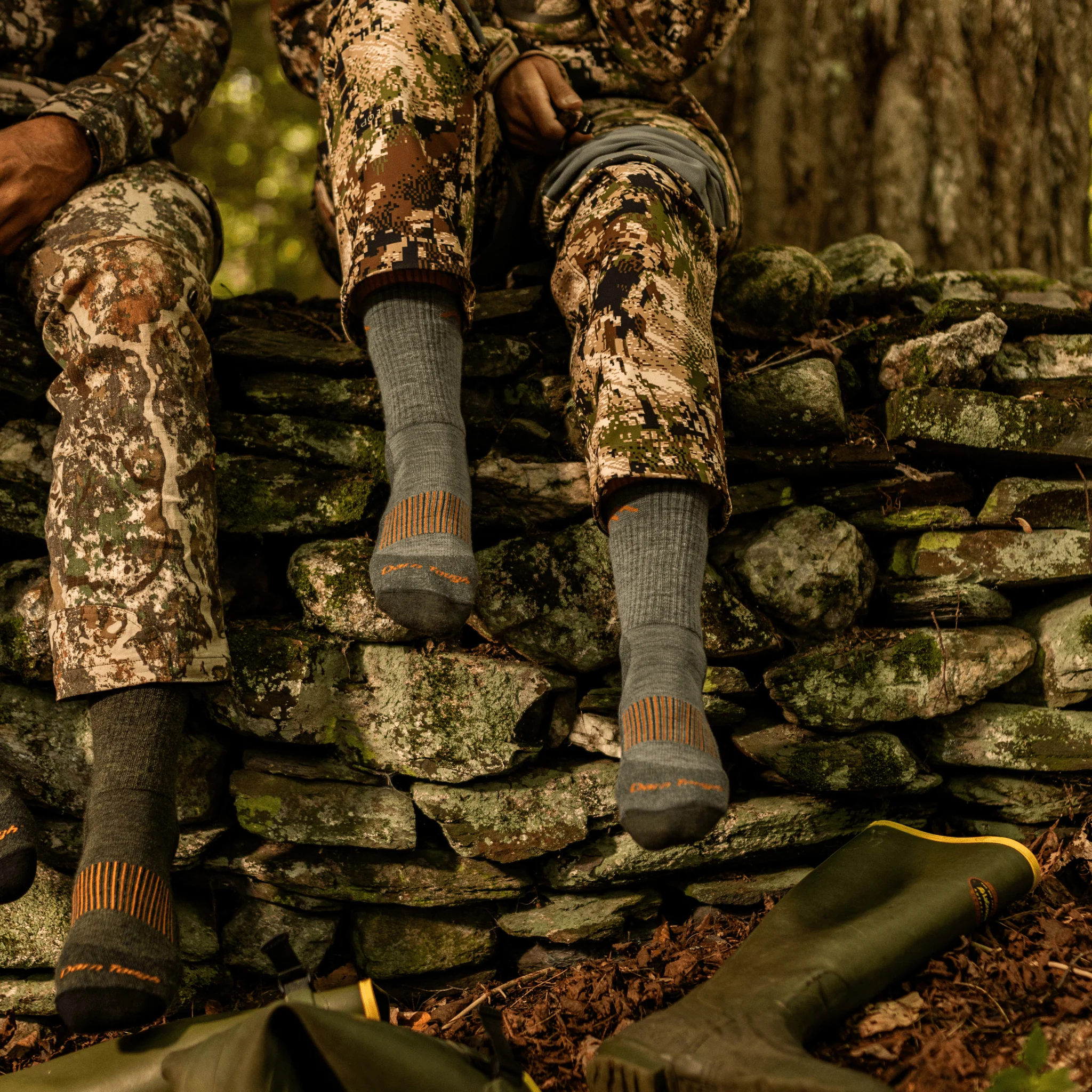 Darn Tough Women's Hunting Boot Midweight with Cushion Socks - Seafoam - Image 4