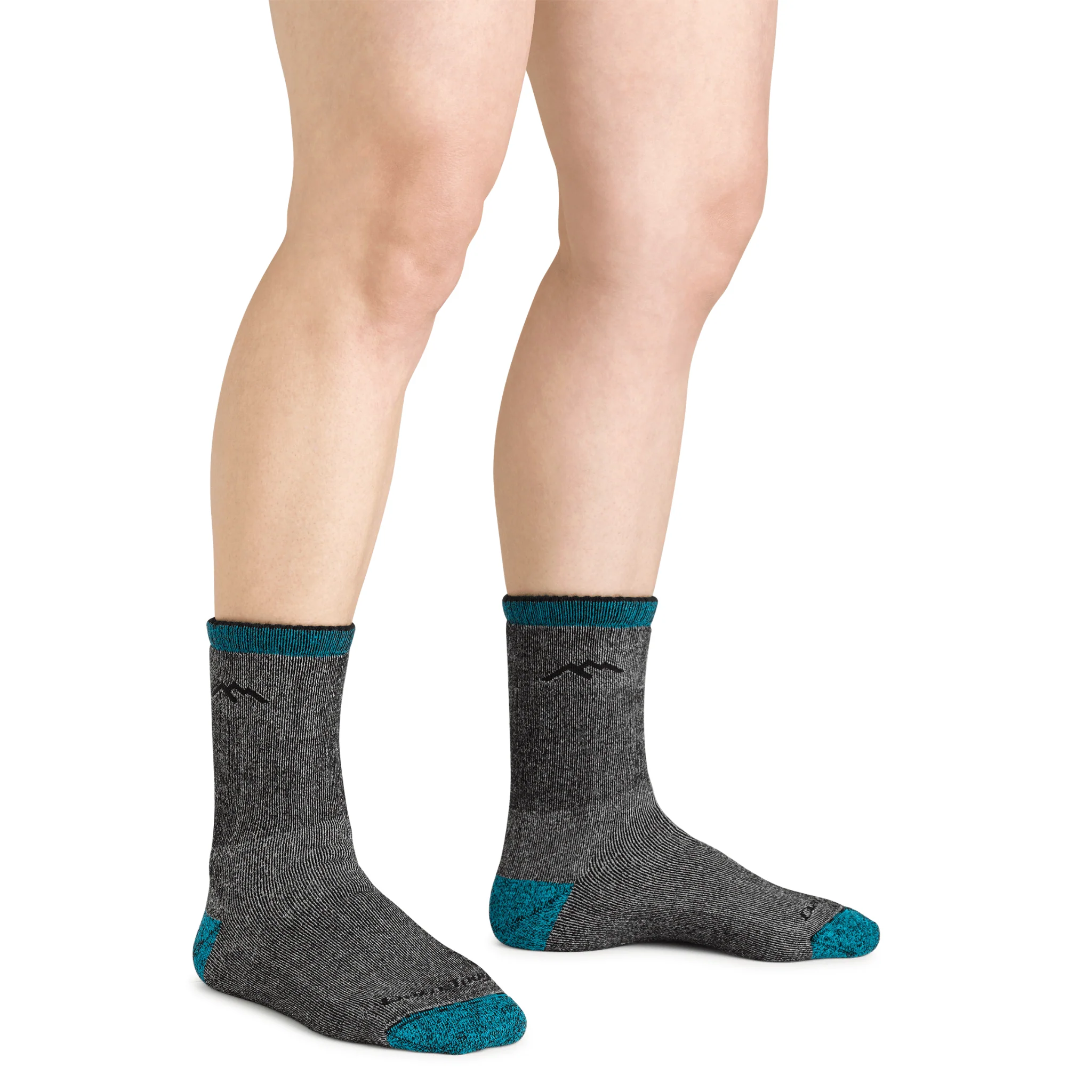 Darn Tough Women's Mountaineering Micro Crew Heavyweight with Full Cushion Hiking Sock - Midnight - Image 3