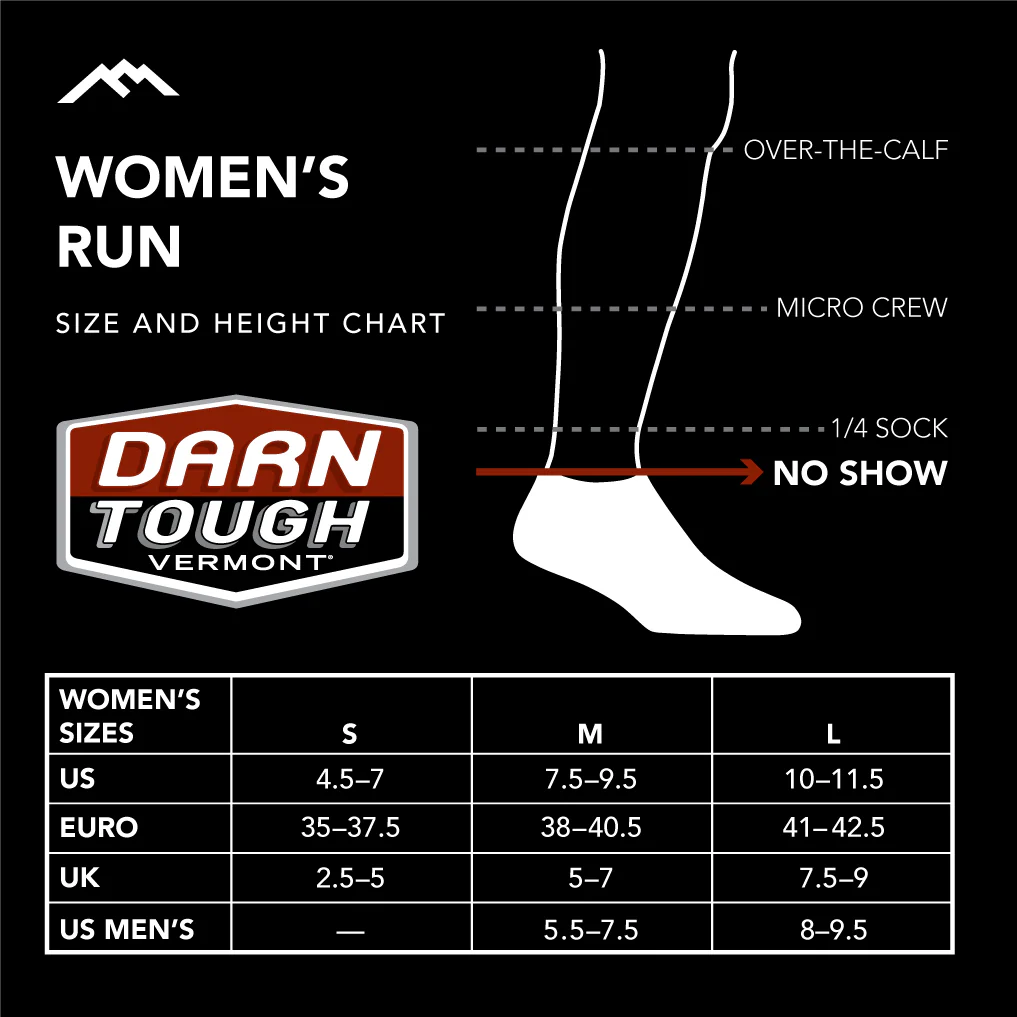 Darn Tough Women's Run No Show Tab Ultra-Lightweight Cushioned Socks - Reef - Image 3