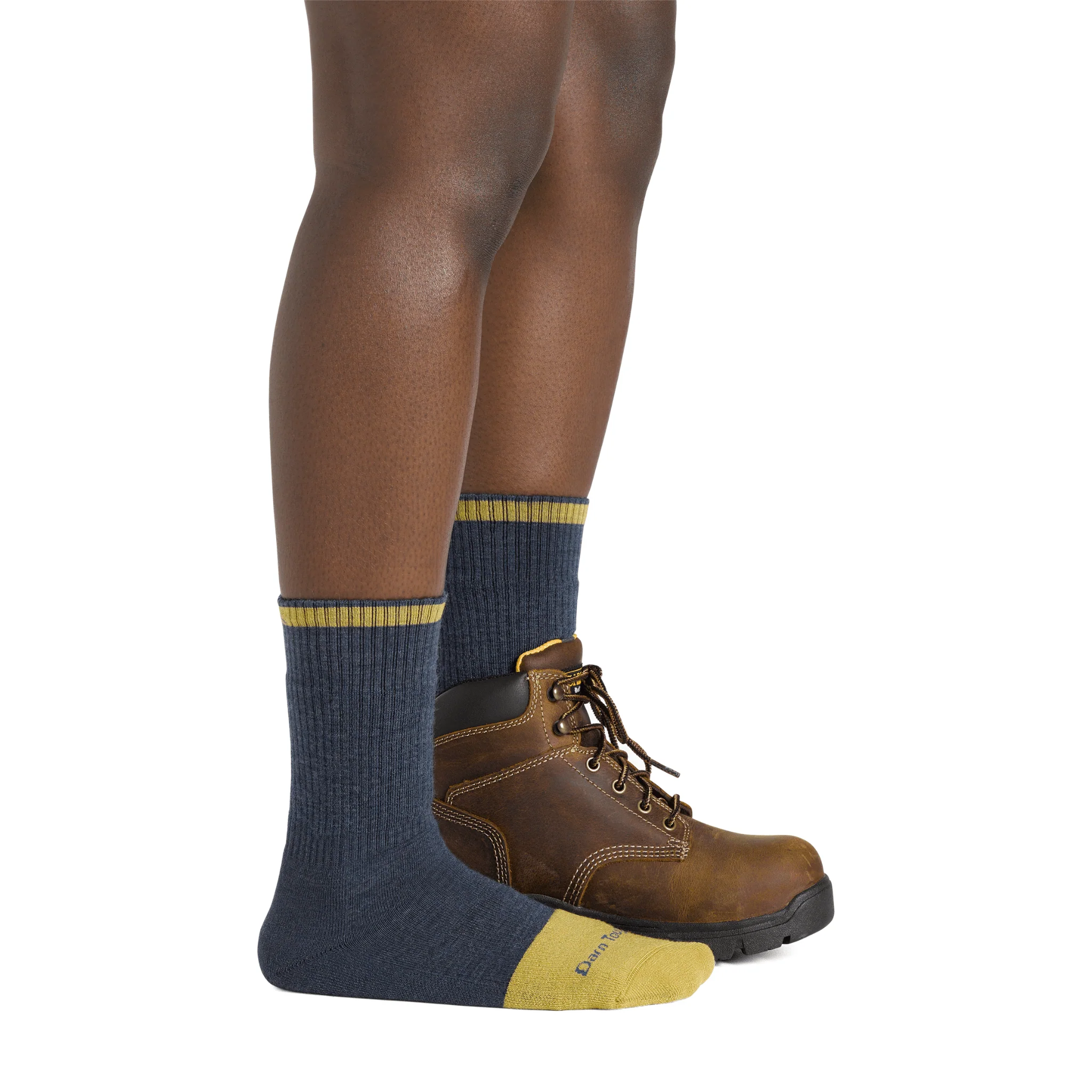 Darn Tough Women's Steely Boot Midweight with Cushion Socks - Indigo - Image 2