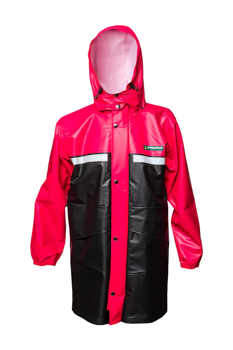 Kaiwaka Kids Trekz Parka - Raspberry/Grey - Image 2