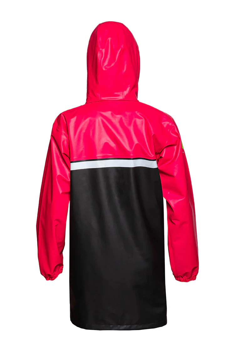 Kaiwaka Kids Trekz Parka - Raspberry/Grey - Image 3