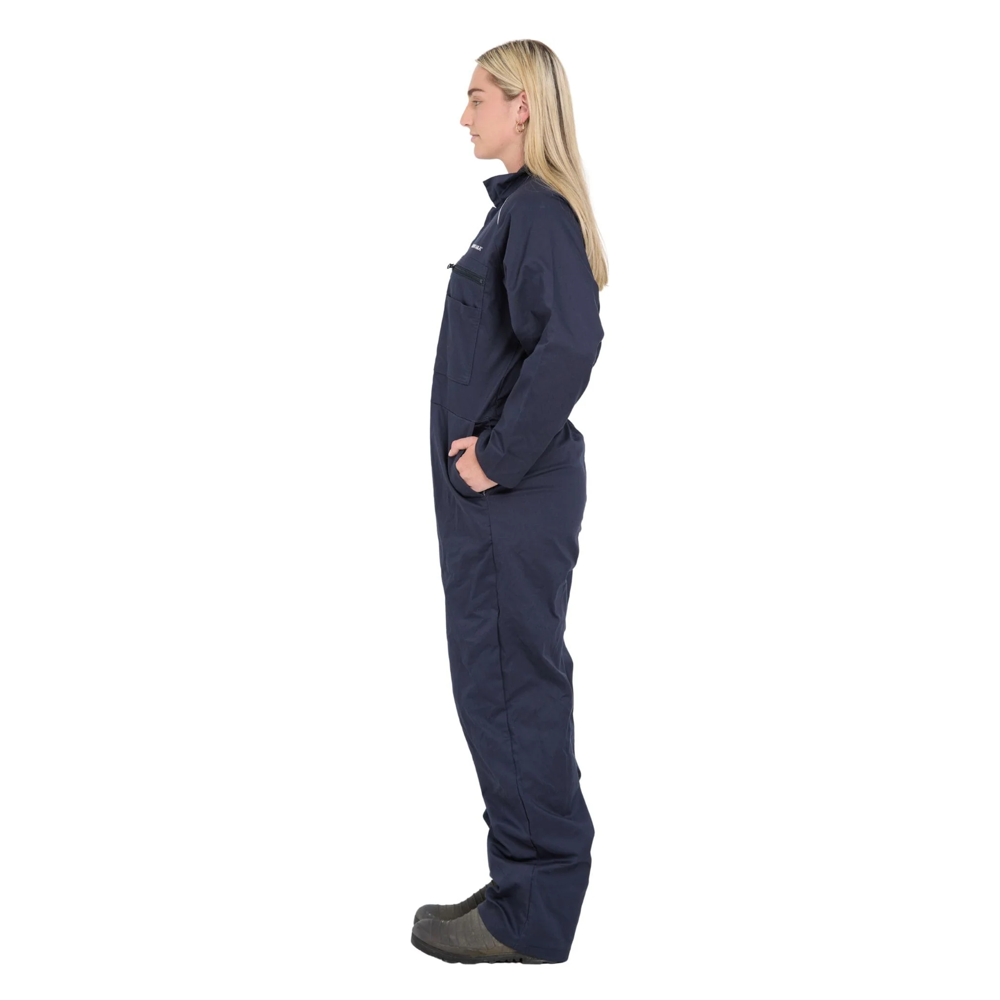 Kaiwaka Long Sleeve Overalls (Unisex) - Navy - Image 6