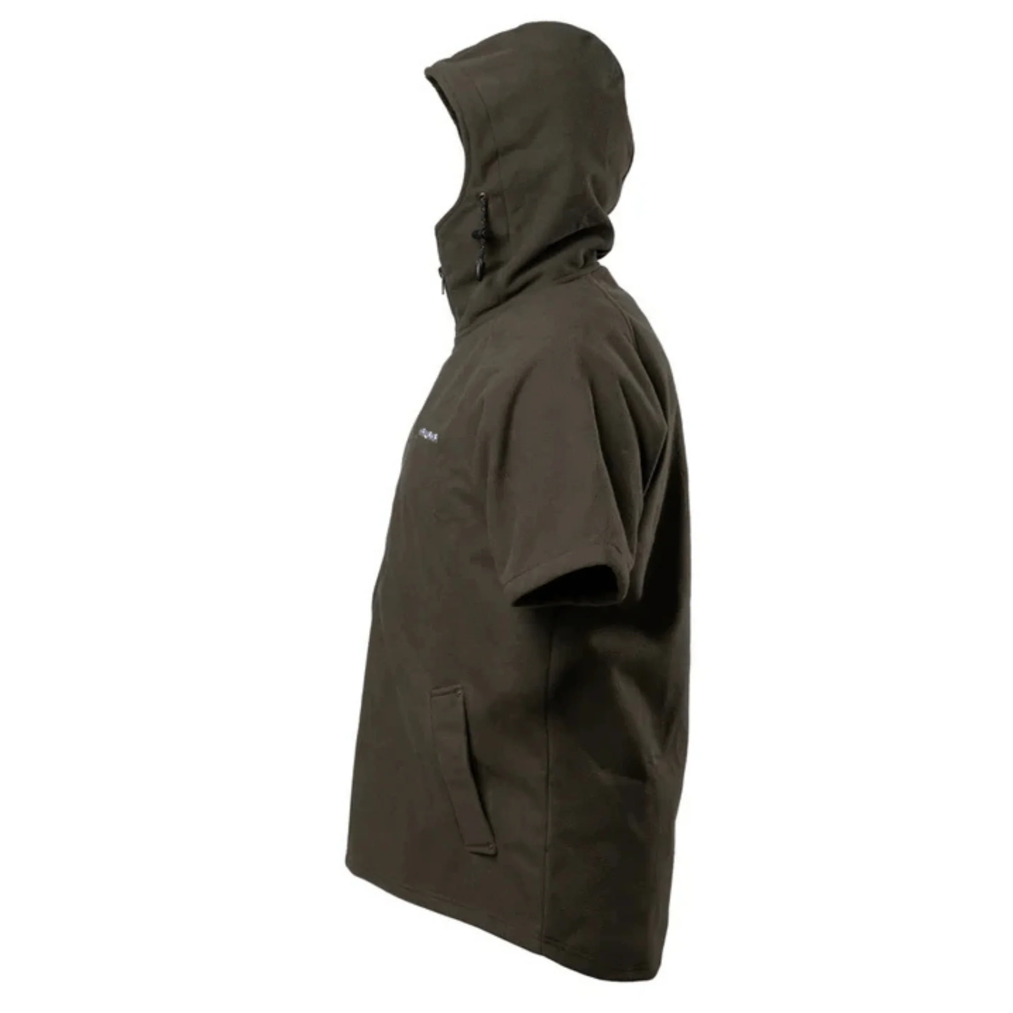 Kaiwaka Weathershield Short Sleeve Hoodie - Olive - Image 3