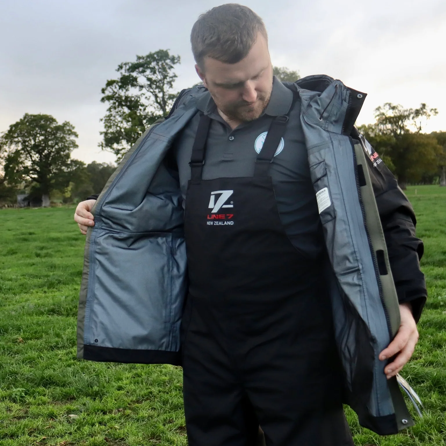 Line 7 Men's Territory Storm Pro20 Waterproof Jacket - Image 14