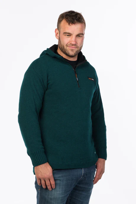 MKM Originals Extreme - Possum/Merino Dual Layer Hooded Pullover - Image 9