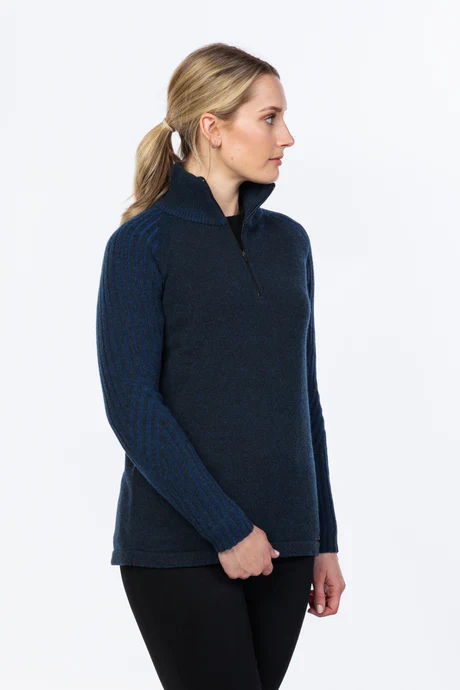 MKM Originals - Women's Technical Lightweight 1/2 Zip Pullover - Image 3