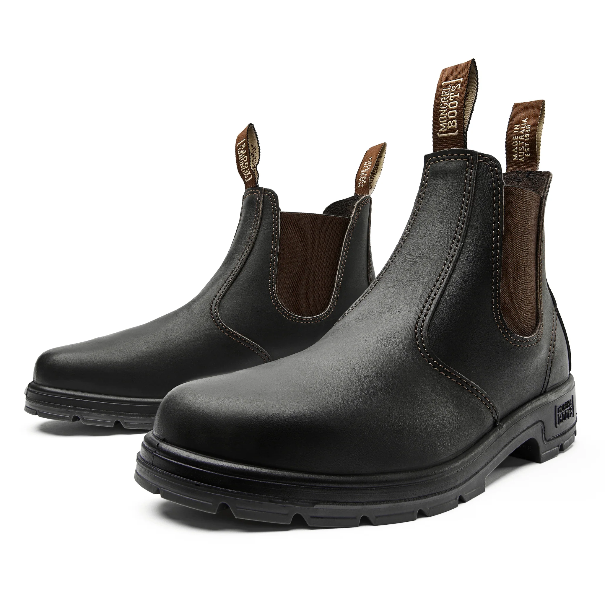 Mongrel K9 Dealer Boots - Oil Kip Brown - Image 3
