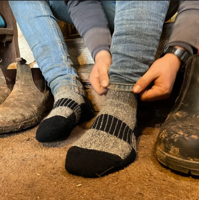Comfort Socks NZ Possum Merino Gumboot Socks - Image 5