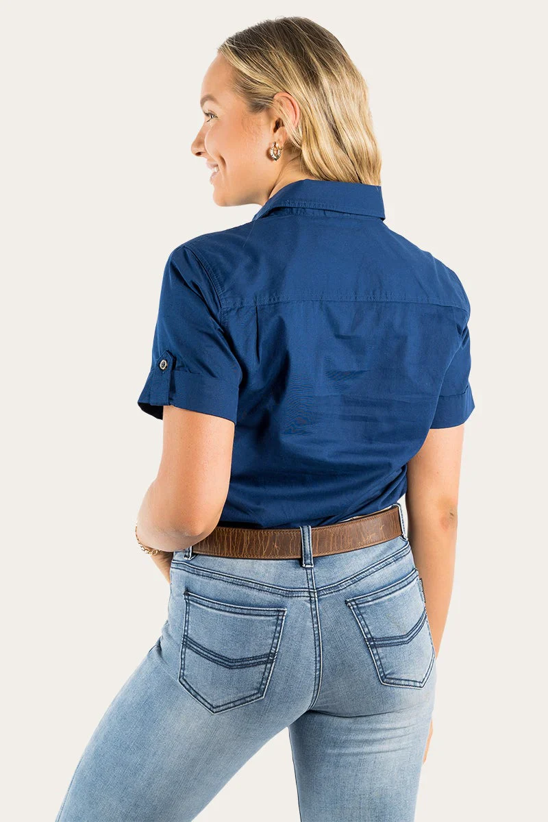 Ringers Western - Women's Jules Work Shirt - Navy - Image 3