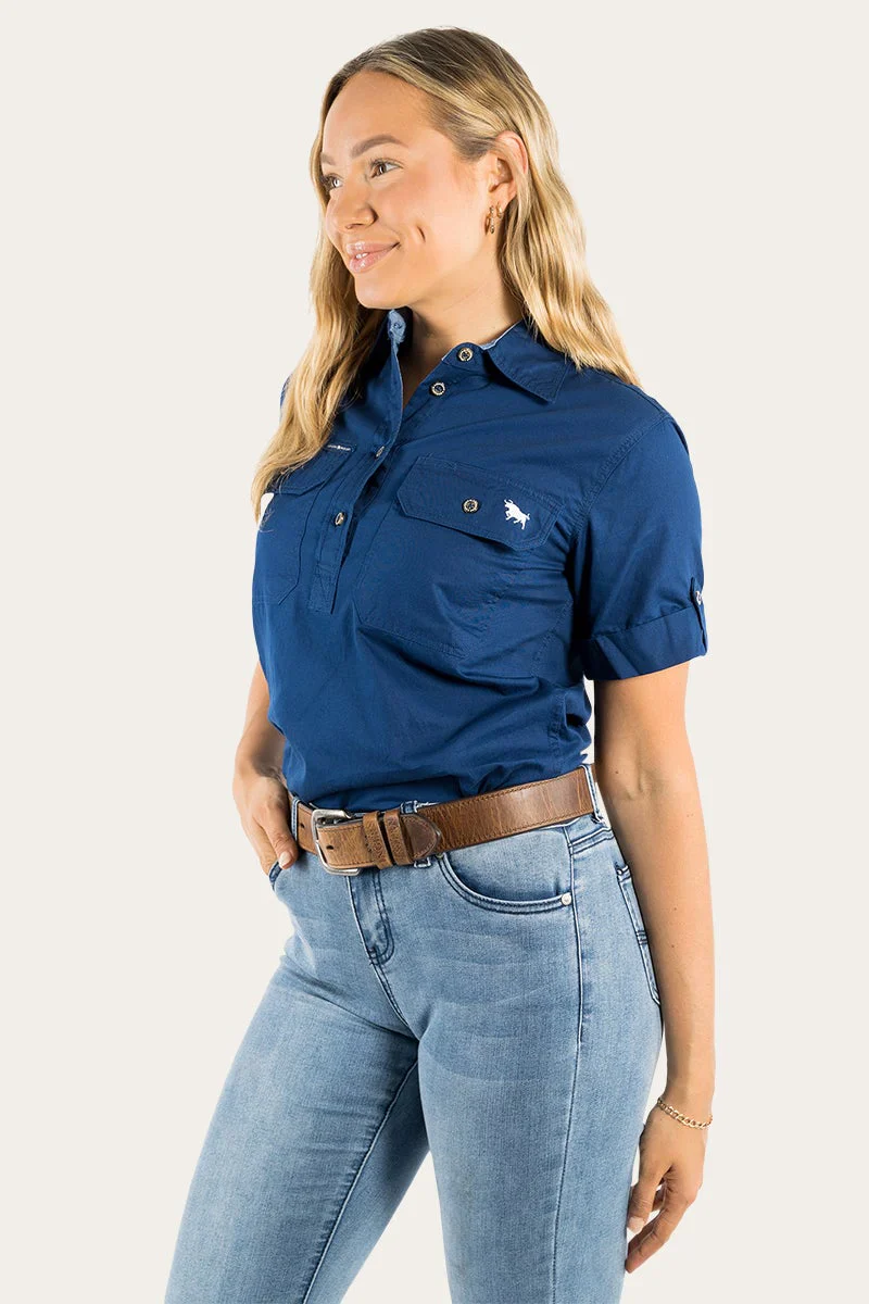 Ringers Western - Women's Jules Work Shirt - Navy - Image 5