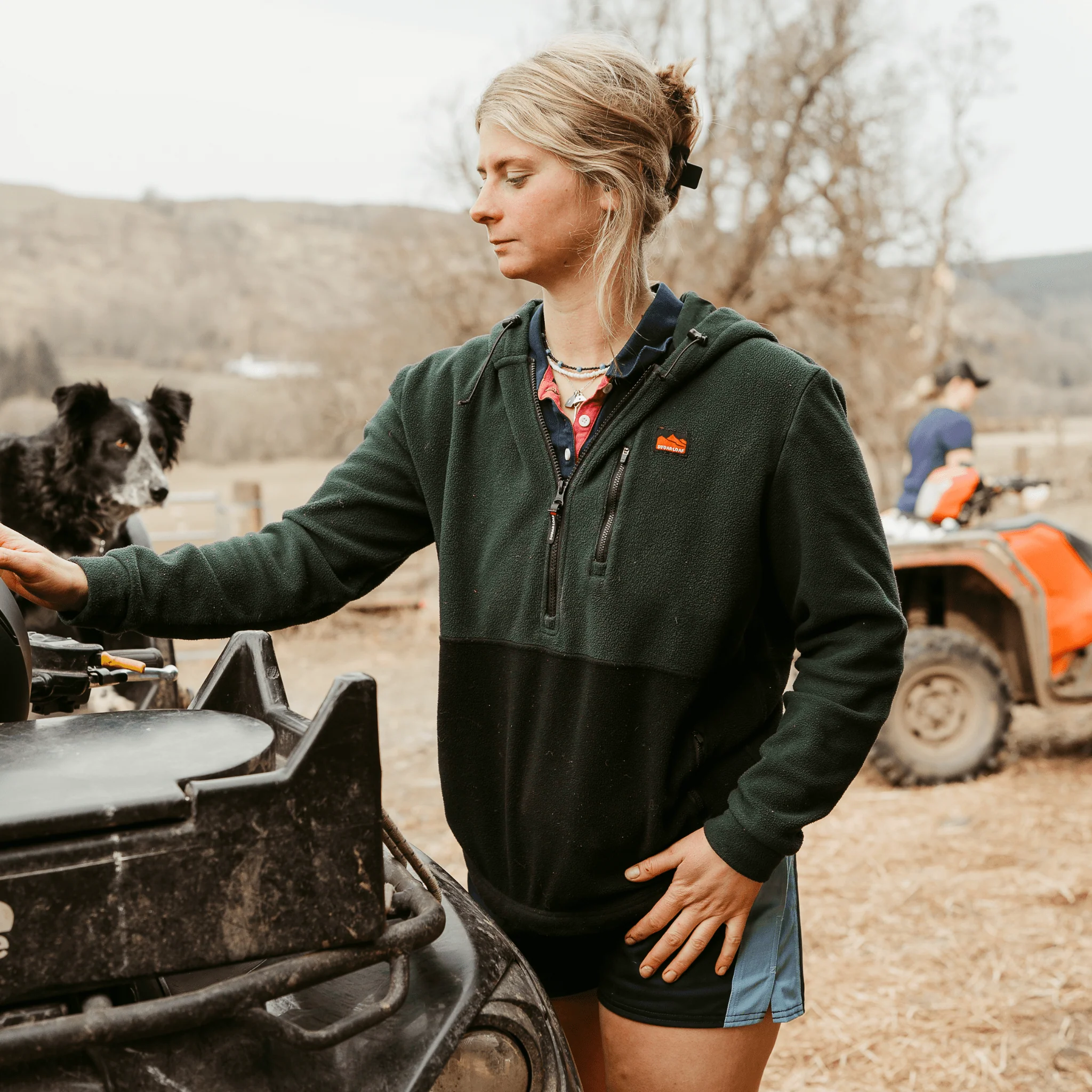 Sugar Loaf Dawnbreaker Polar Fleece Hoodie - Green - Image 7