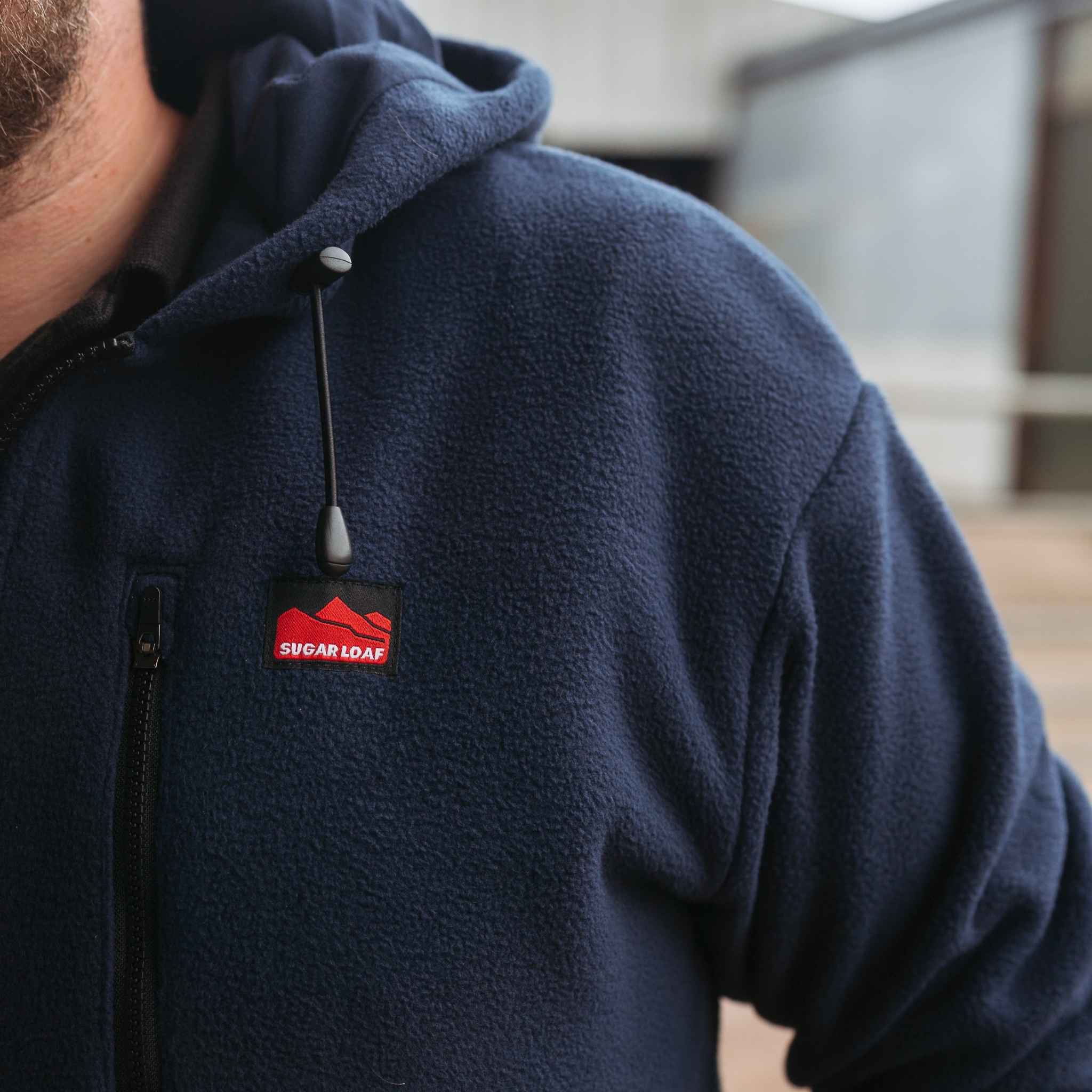Sugar Loaf Dawnbreaker Polar Fleece Hoodie - Navy - Image 9