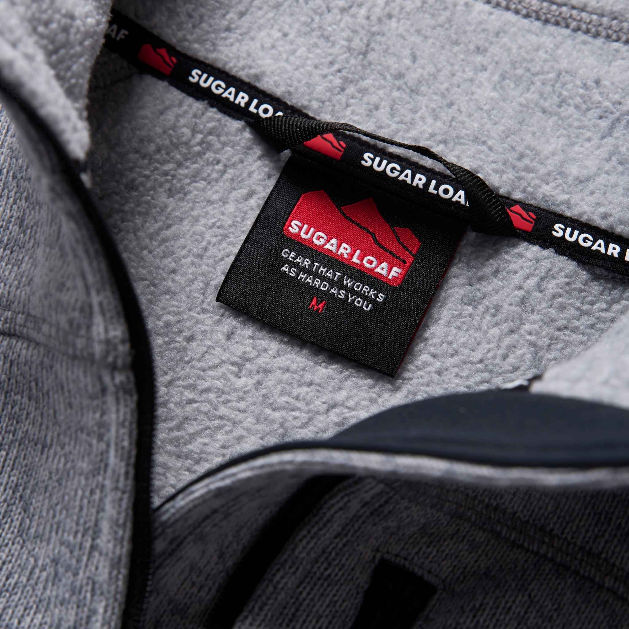 Sugar Loaf Fell Half Zip Fleece - Ash - Image 13