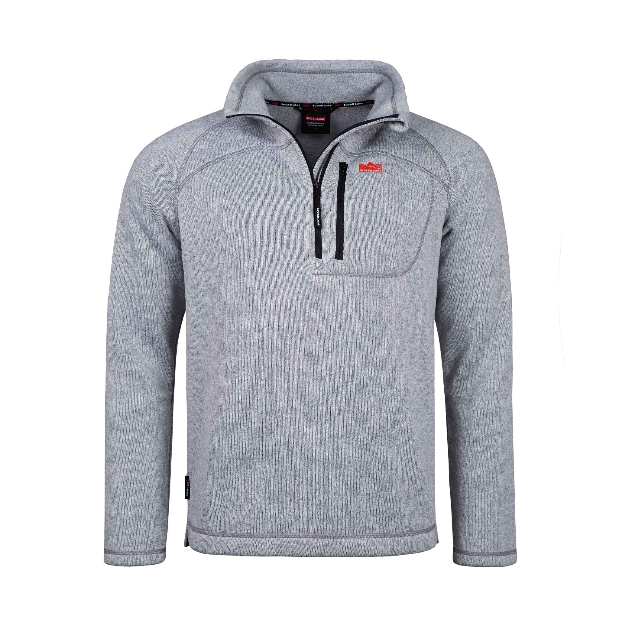 Sugar Loaf Fell Half Zip Fleece - Ash - Image 3