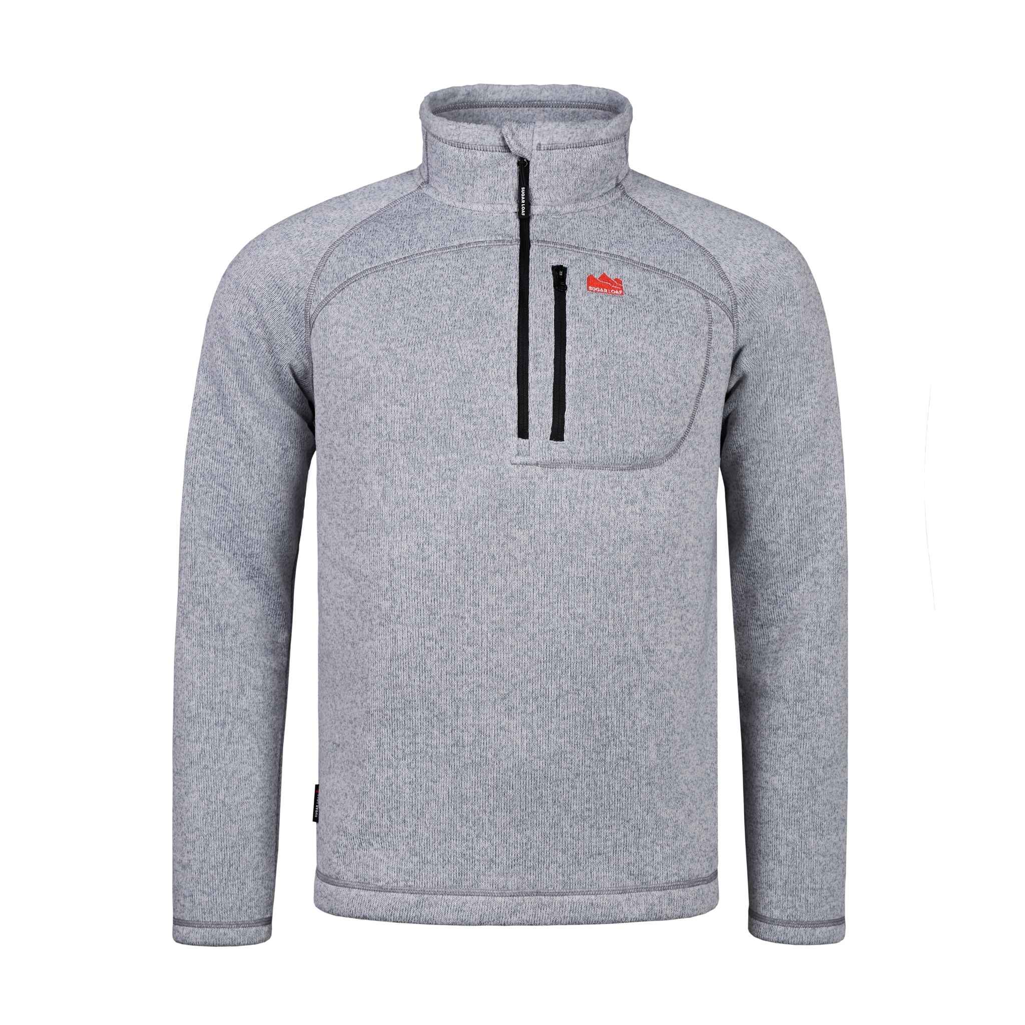 Sugar Loaf Fell Half Zip Fleece - Ash - Image 5
