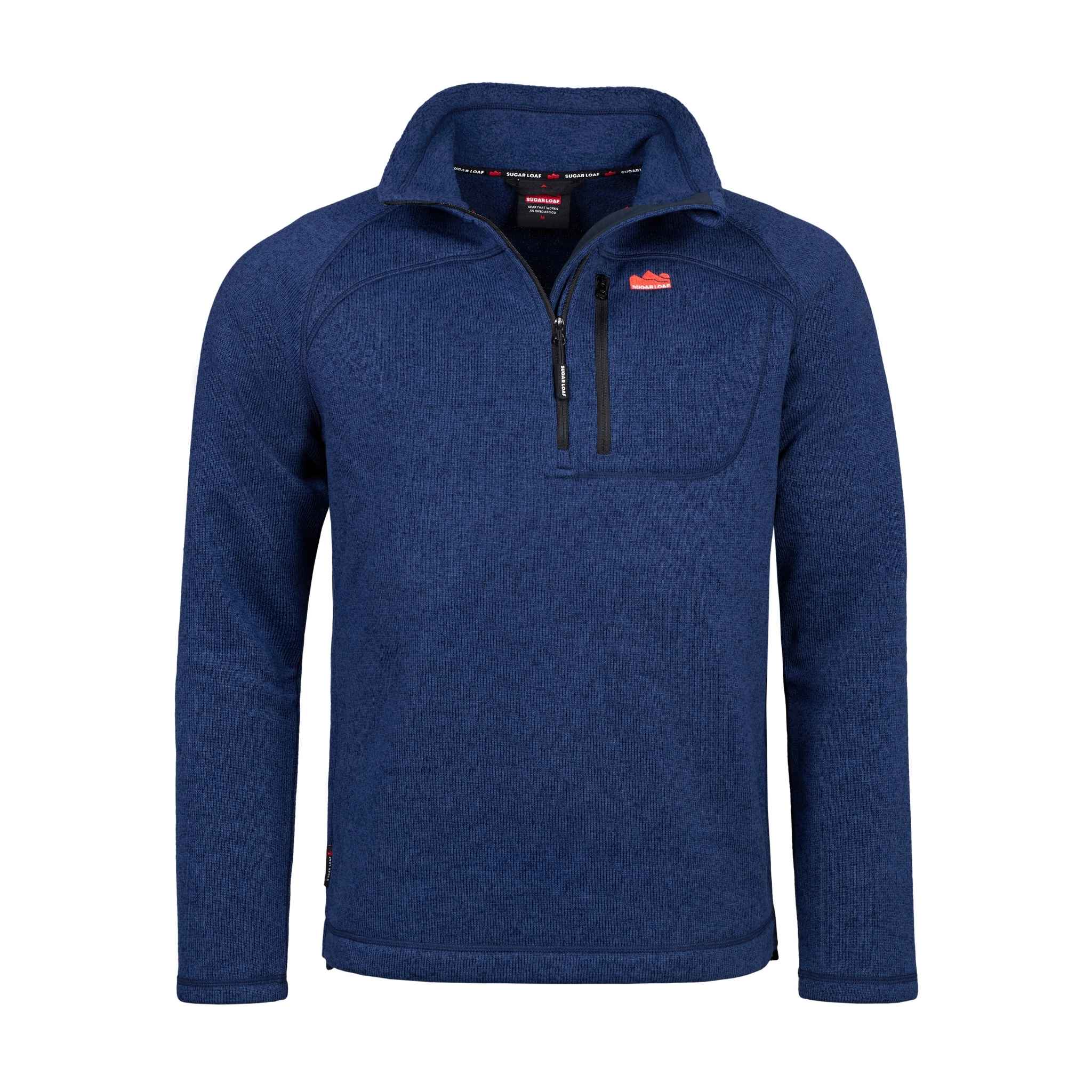 Sugar Loaf Fell Half Zip Fleece - Navy - Image 3