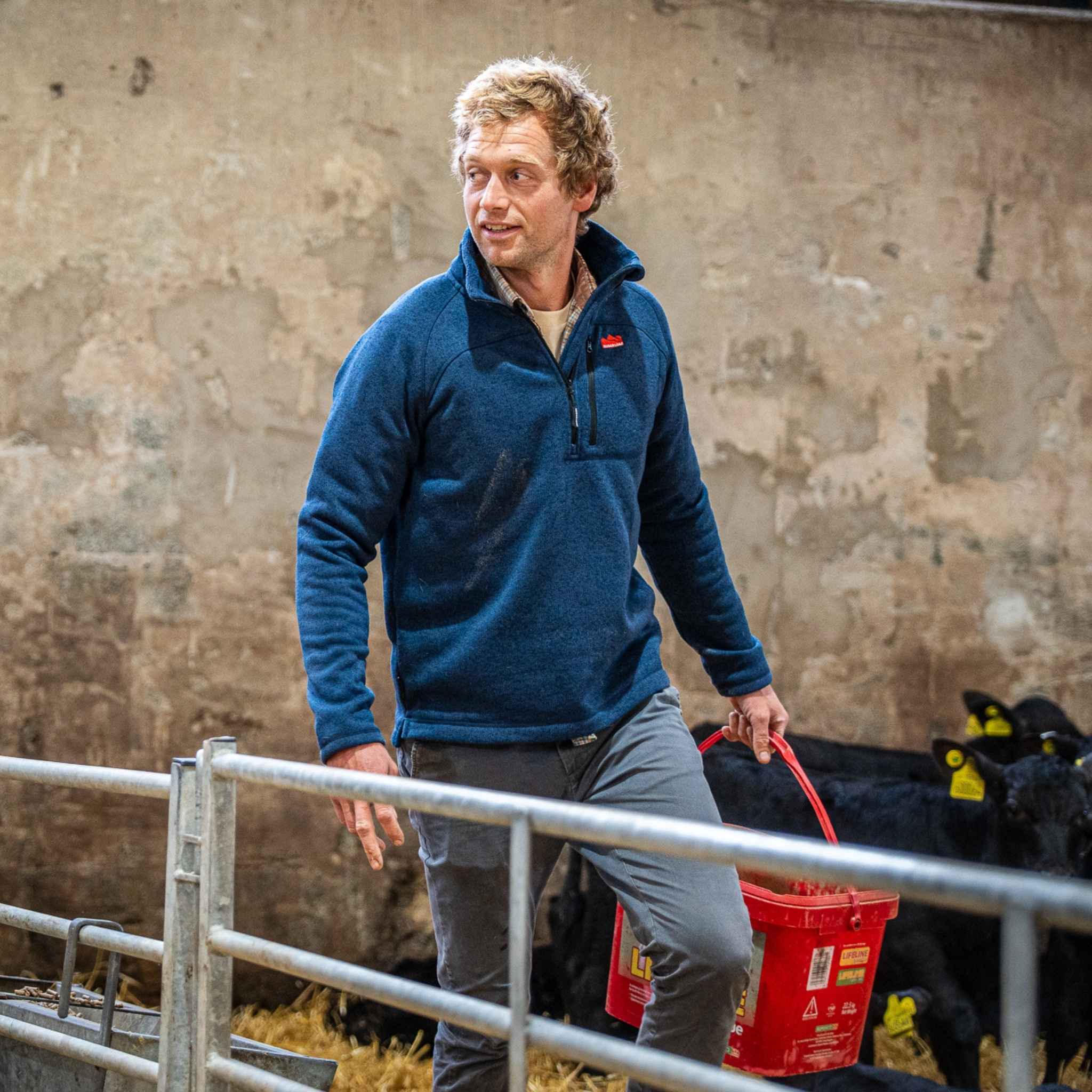 Sugar Loaf Fell Half Zip Fleece - Navy - Image 6