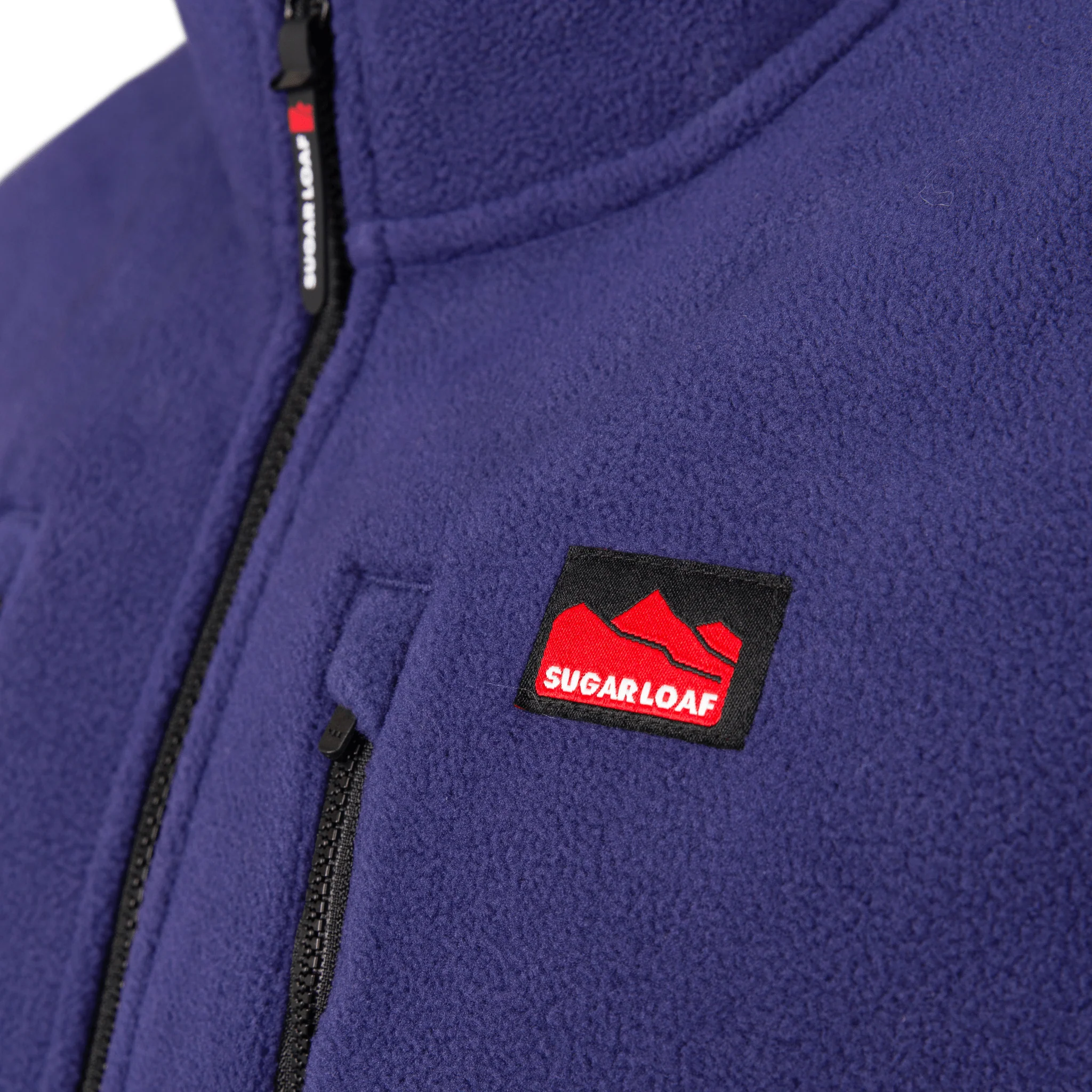 Sugar Loaf Highland Polar Fleece Gilet - Indigo Blue - Image 5