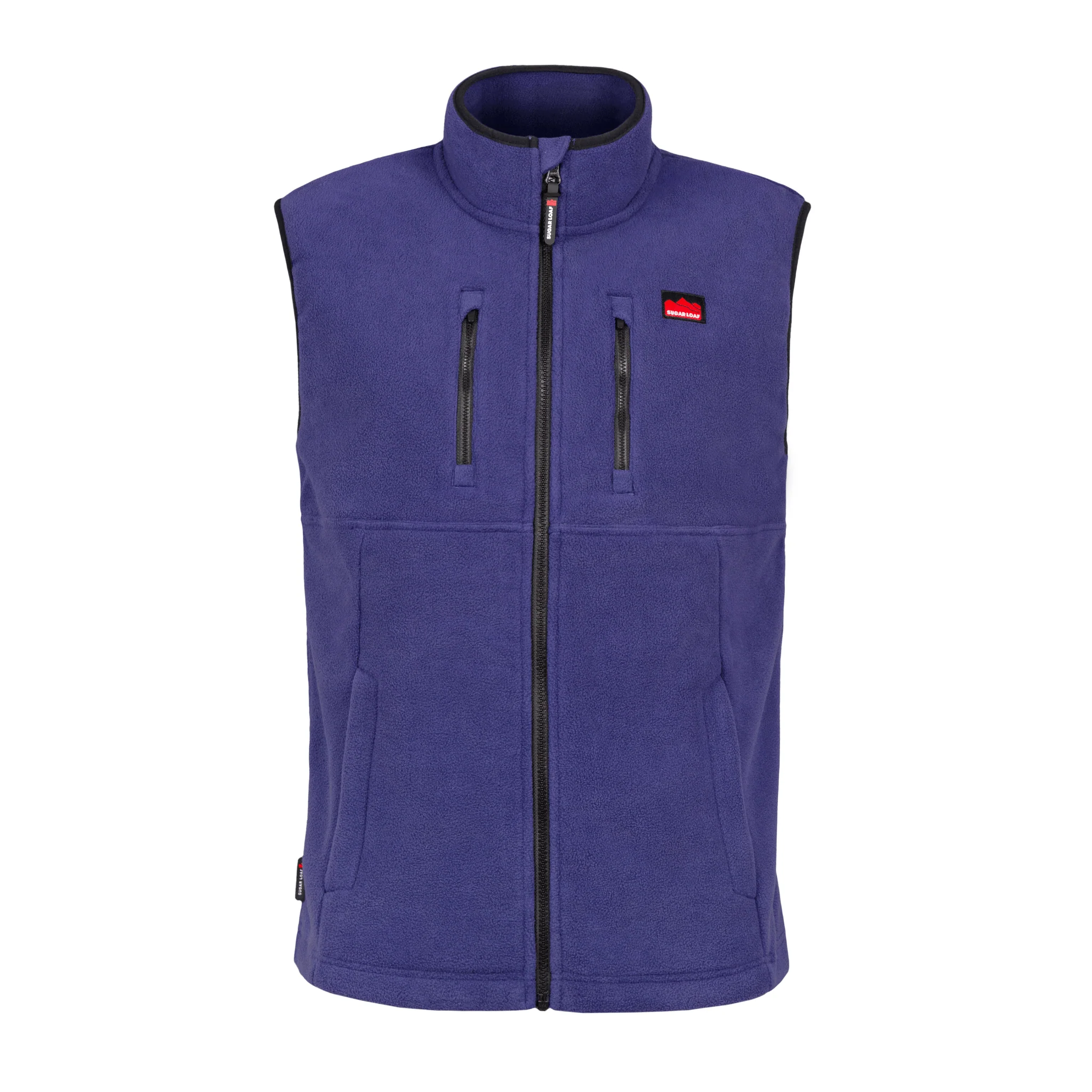 Sugar Loaf Highland Polar Fleece Gilet - Indigo Blue - Image 7