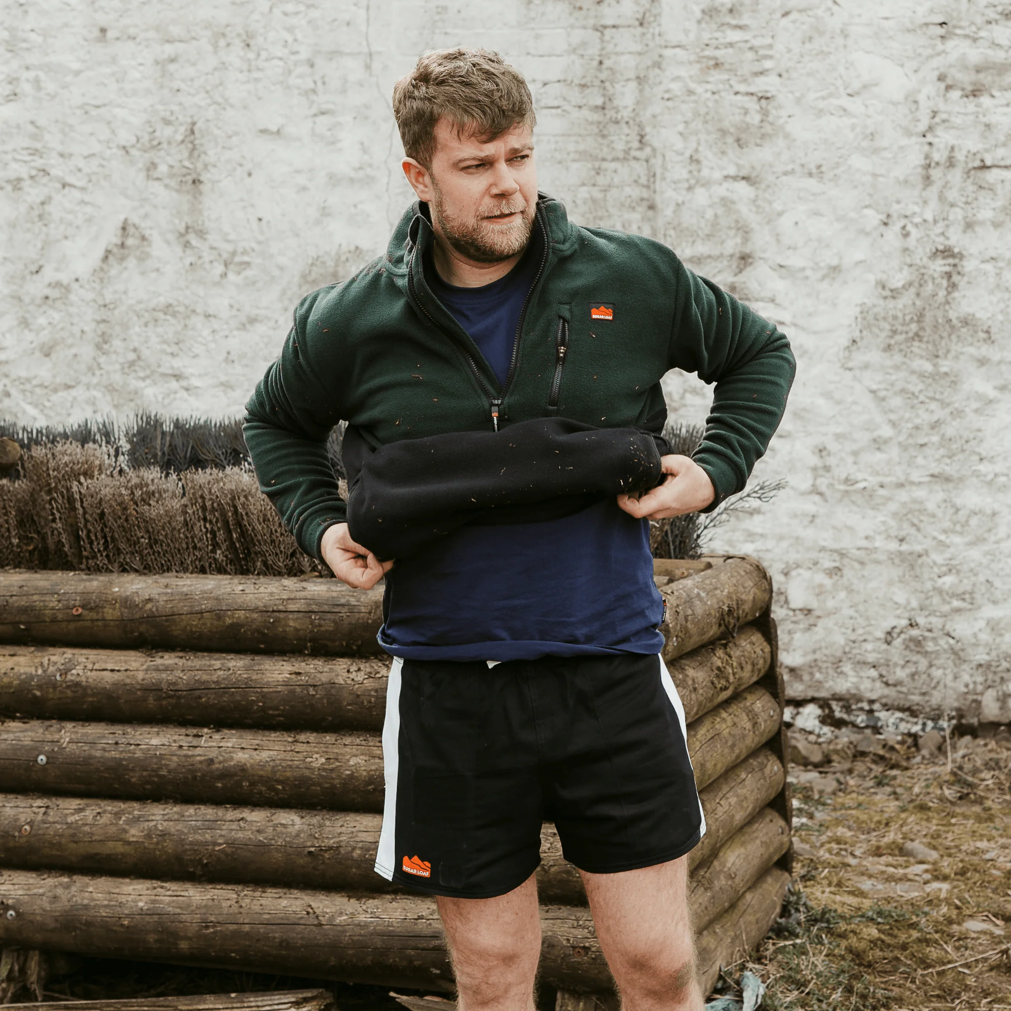 Sugar Loaf Horizon Polar Fleece Half Zip - Green - Image 12