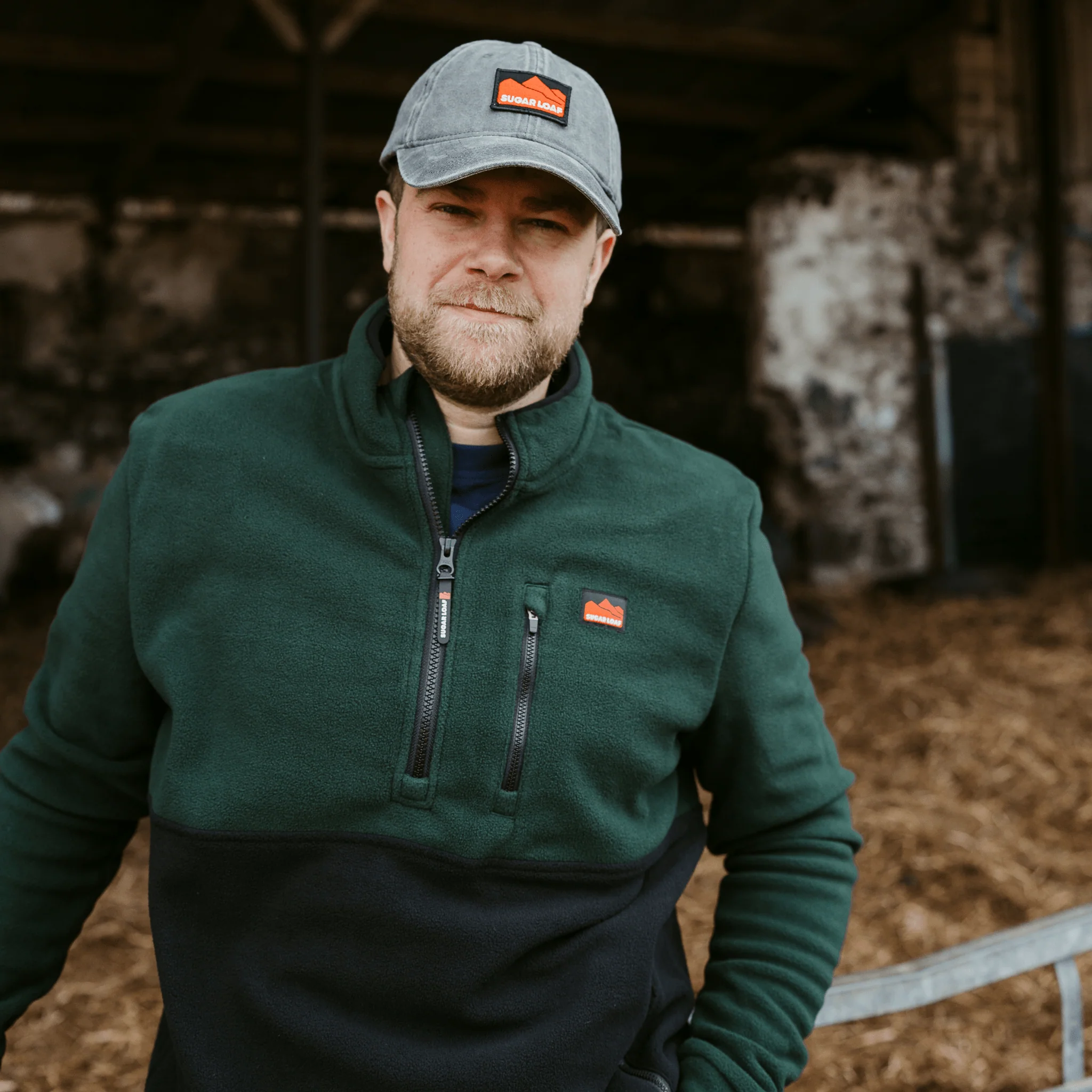 Sugar Loaf Horizon Polar Fleece Half Zip - Green - Image 17