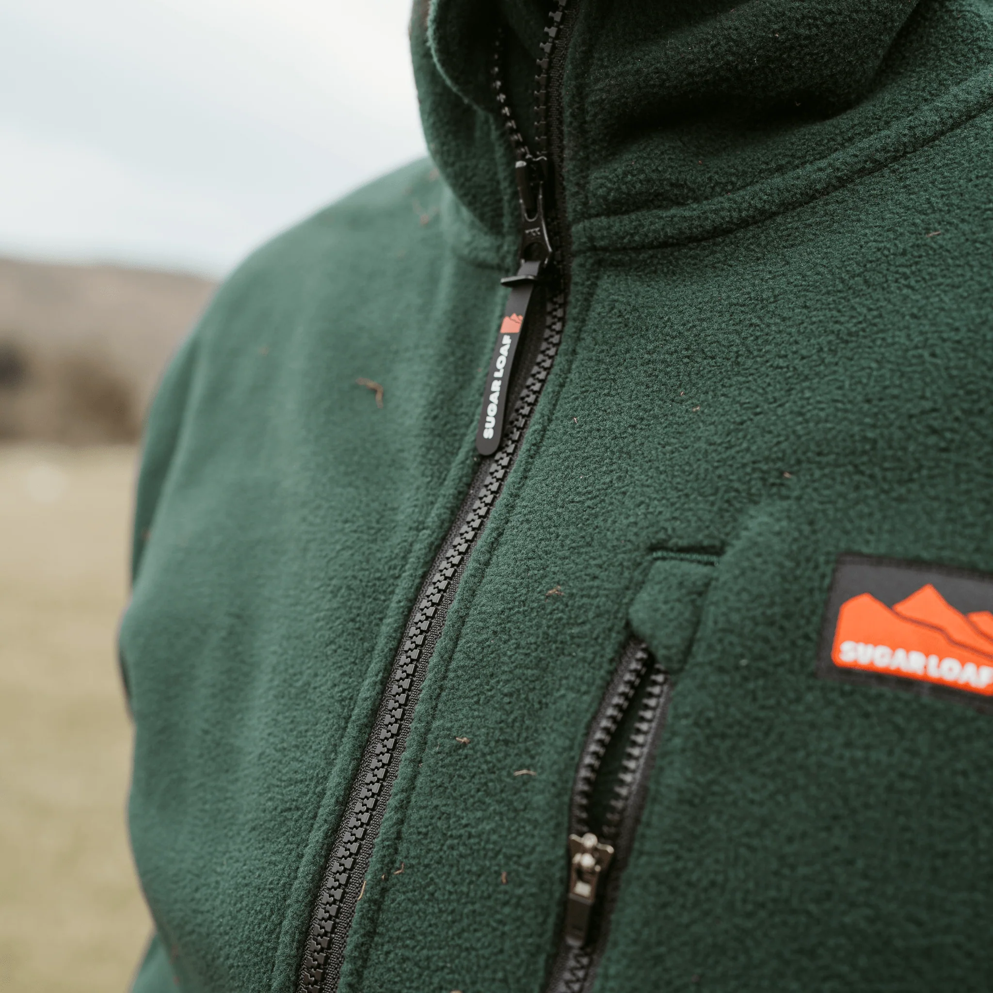 Sugar Loaf Horizon Polar Fleece Half Zip - Green - Image 22