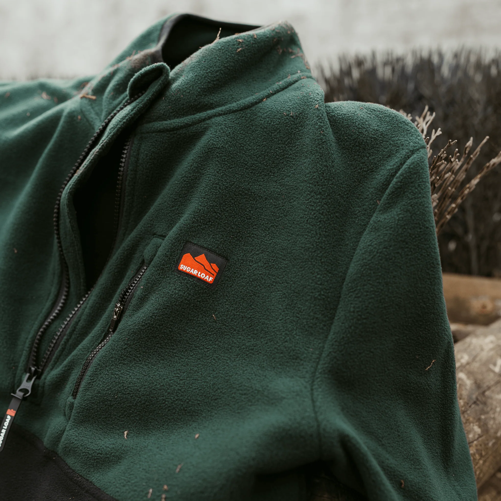 Sugar Loaf Horizon Polar Fleece Half Zip - Green - Image 24