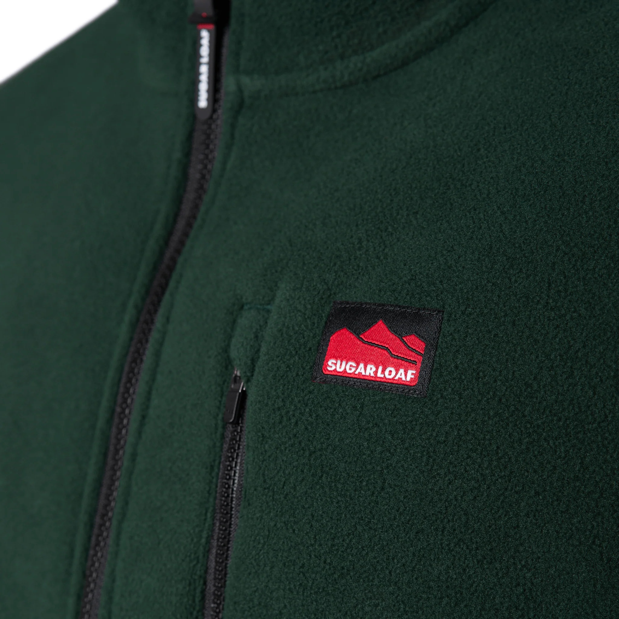 Sugar Loaf Horizon Polar Fleece Half Zip - Green - Image 6