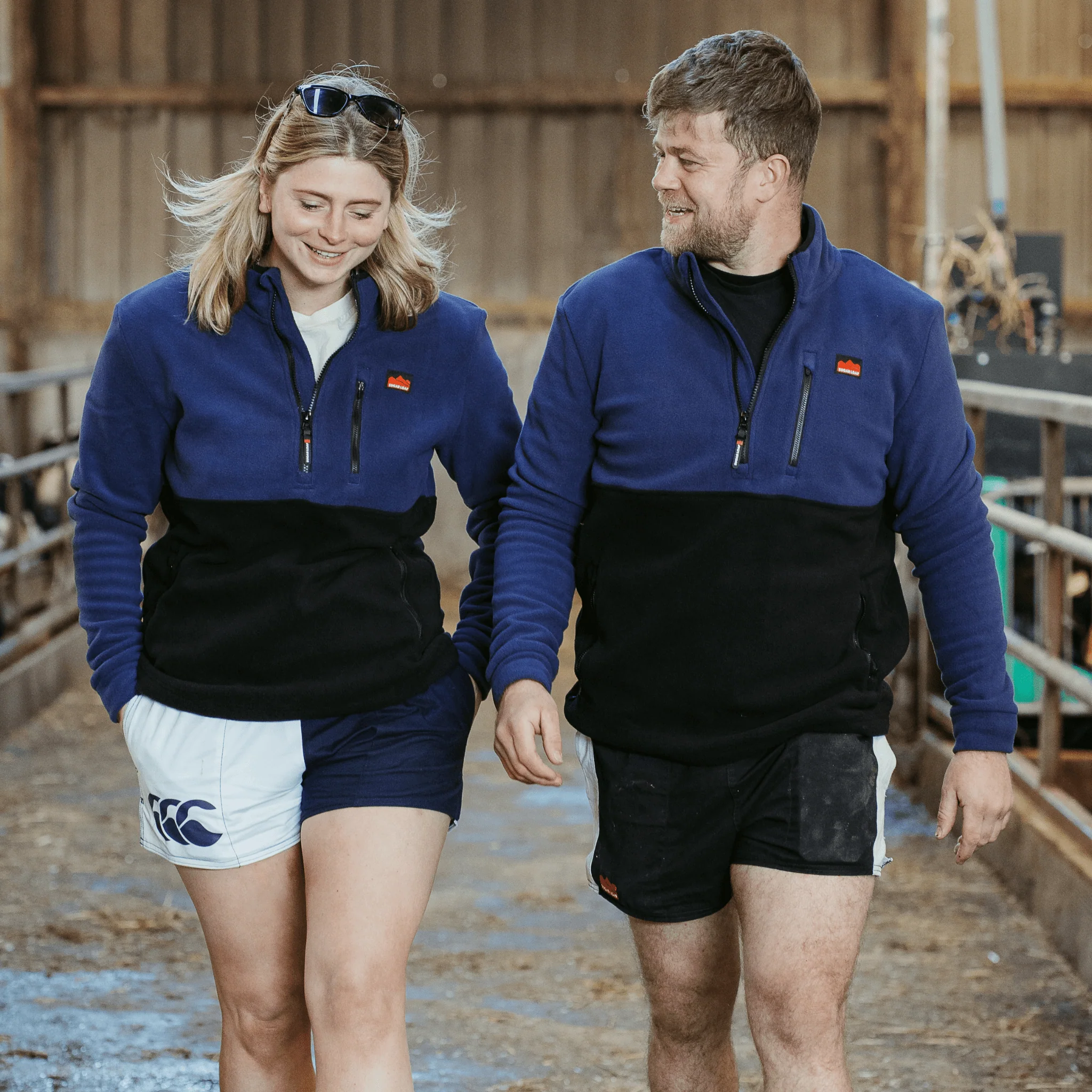 Sugar Loaf Horizon Polar Fleece Half Zip - Indigo Blue - Image 11