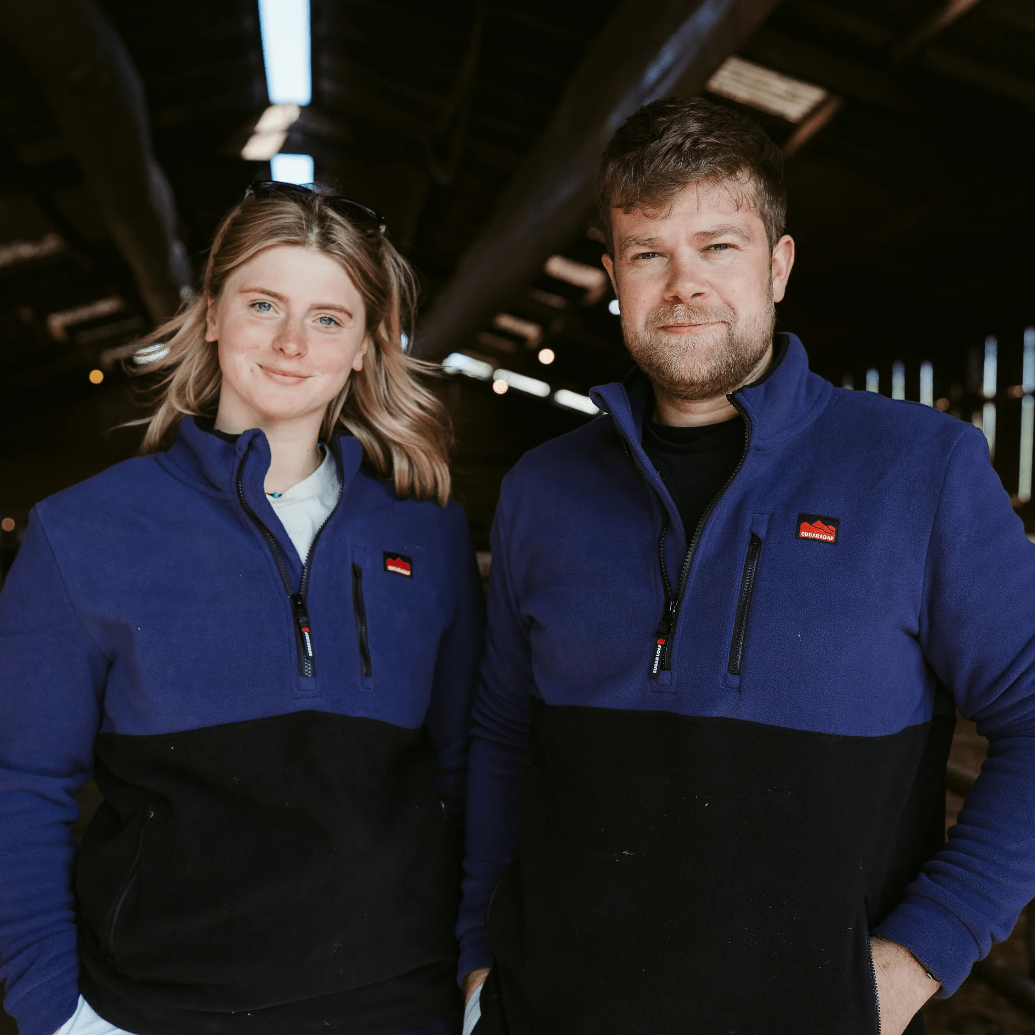 Sugar Loaf Horizon Polar Fleece Half Zip - Indigo Blue - Image 13