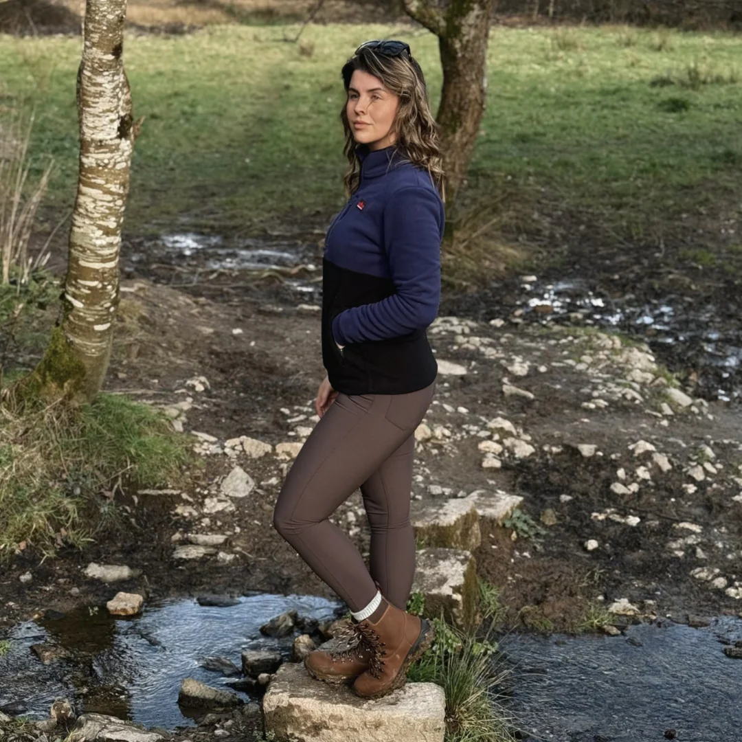 Sugar Loaf Horizon Polar Fleece Half Zip - Indigo Blue - Image 20
