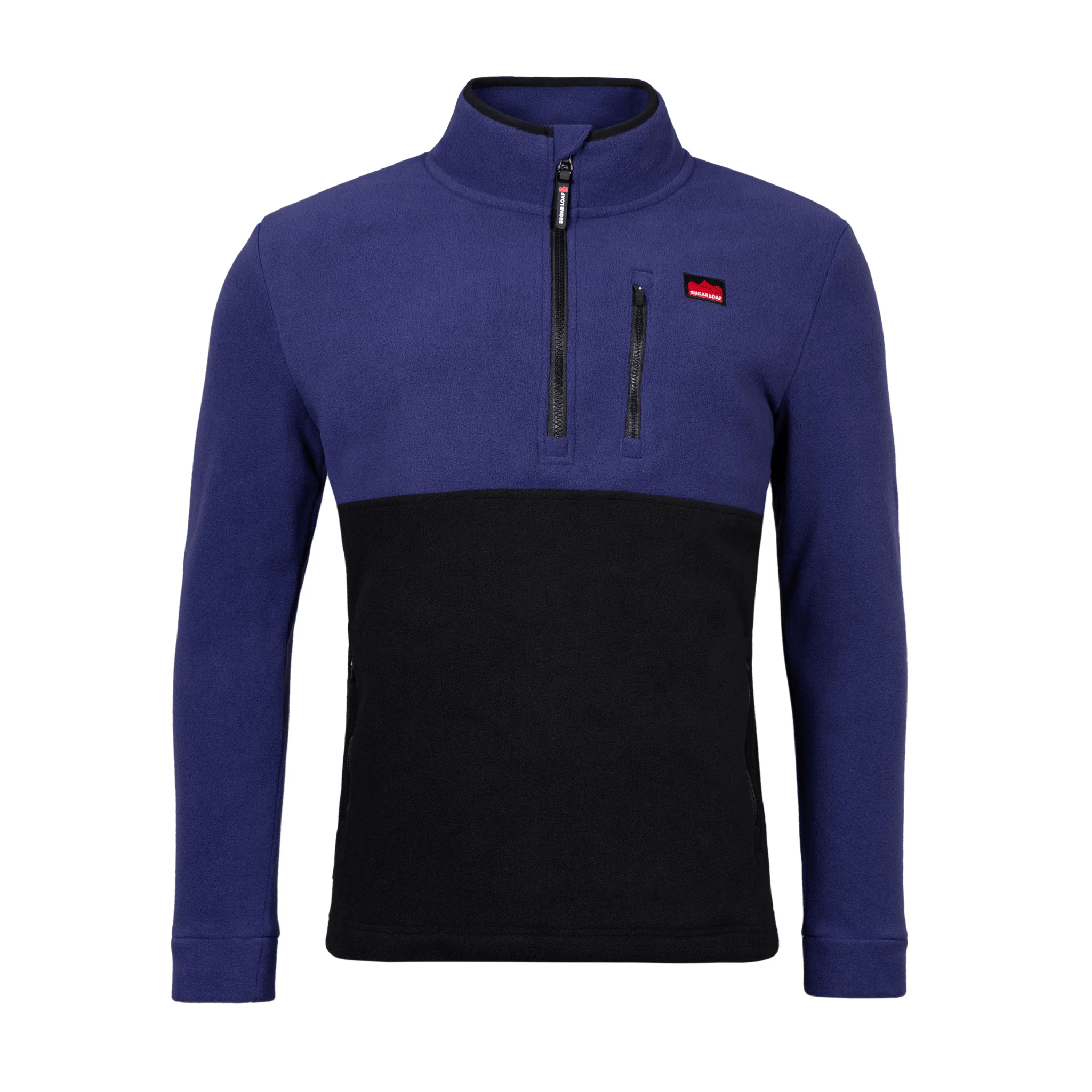 Sugar Loaf Horizon Polar Fleece Half Zip - Indigo Blue - Image 3