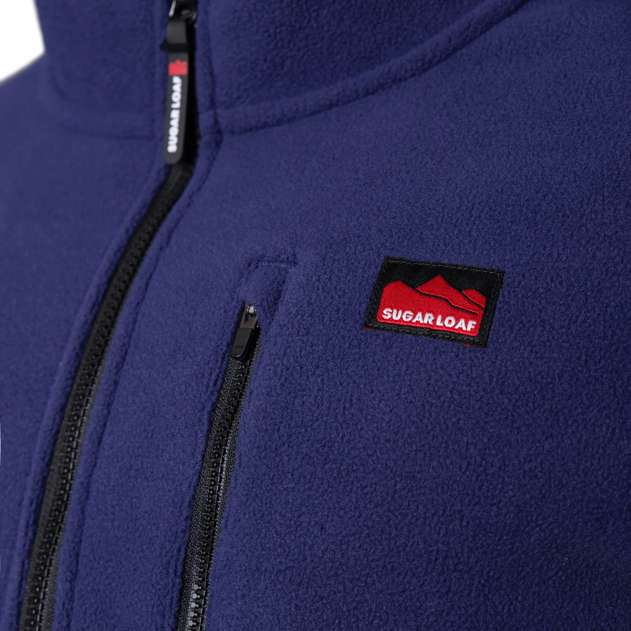Sugar Loaf Horizon Polar Fleece Half Zip - Indigo Blue - Image 5