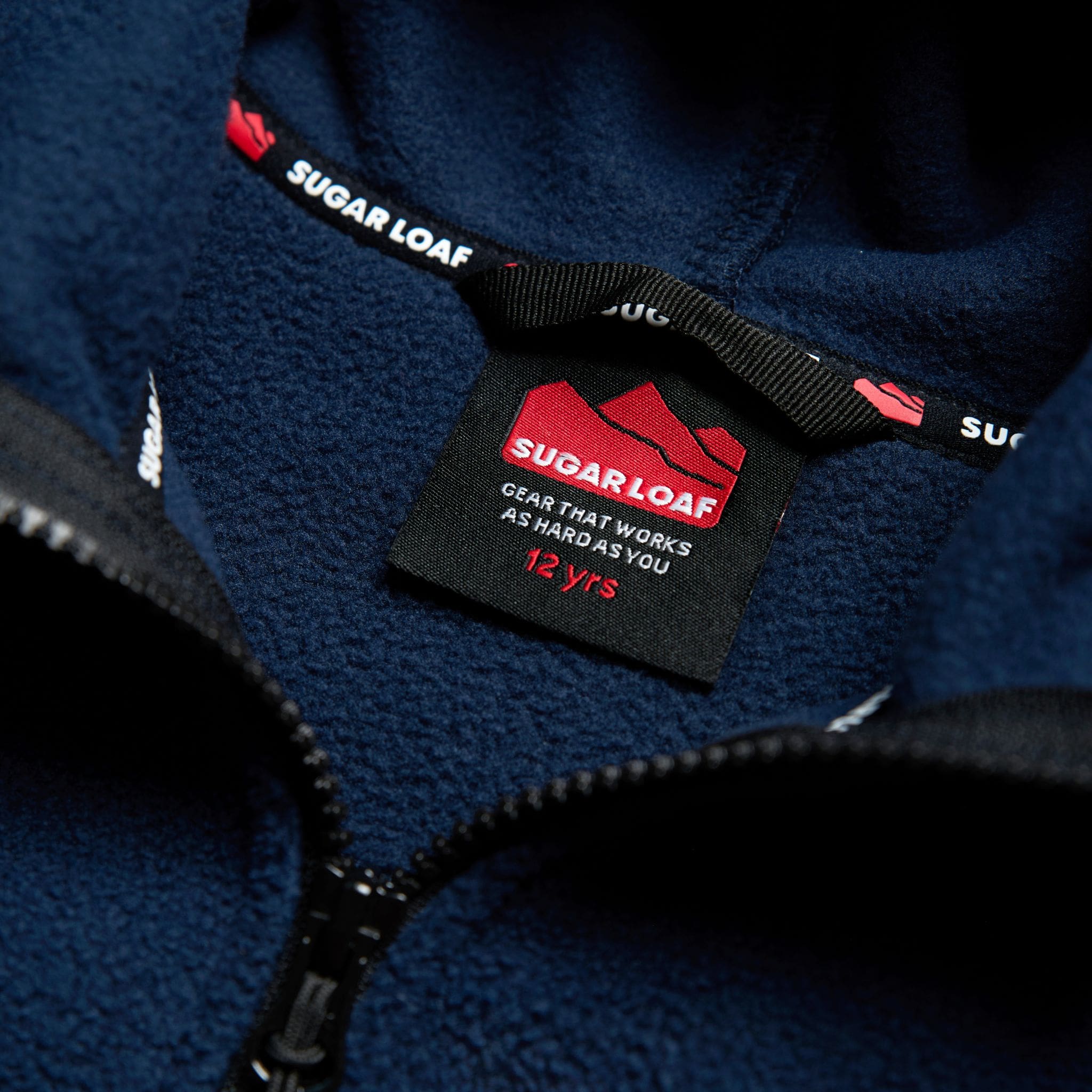 Sugar Loaf Kids Rodeo Polar Fleece Hoodie - Navy - Image 17