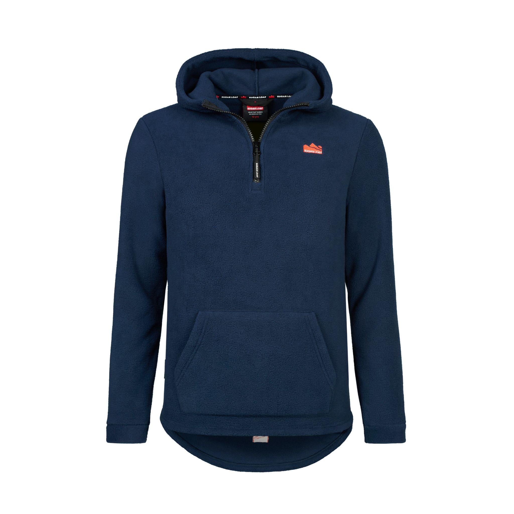 Sugar Loaf Kids Rodeo Polar Fleece Hoodie - Navy - Image 5