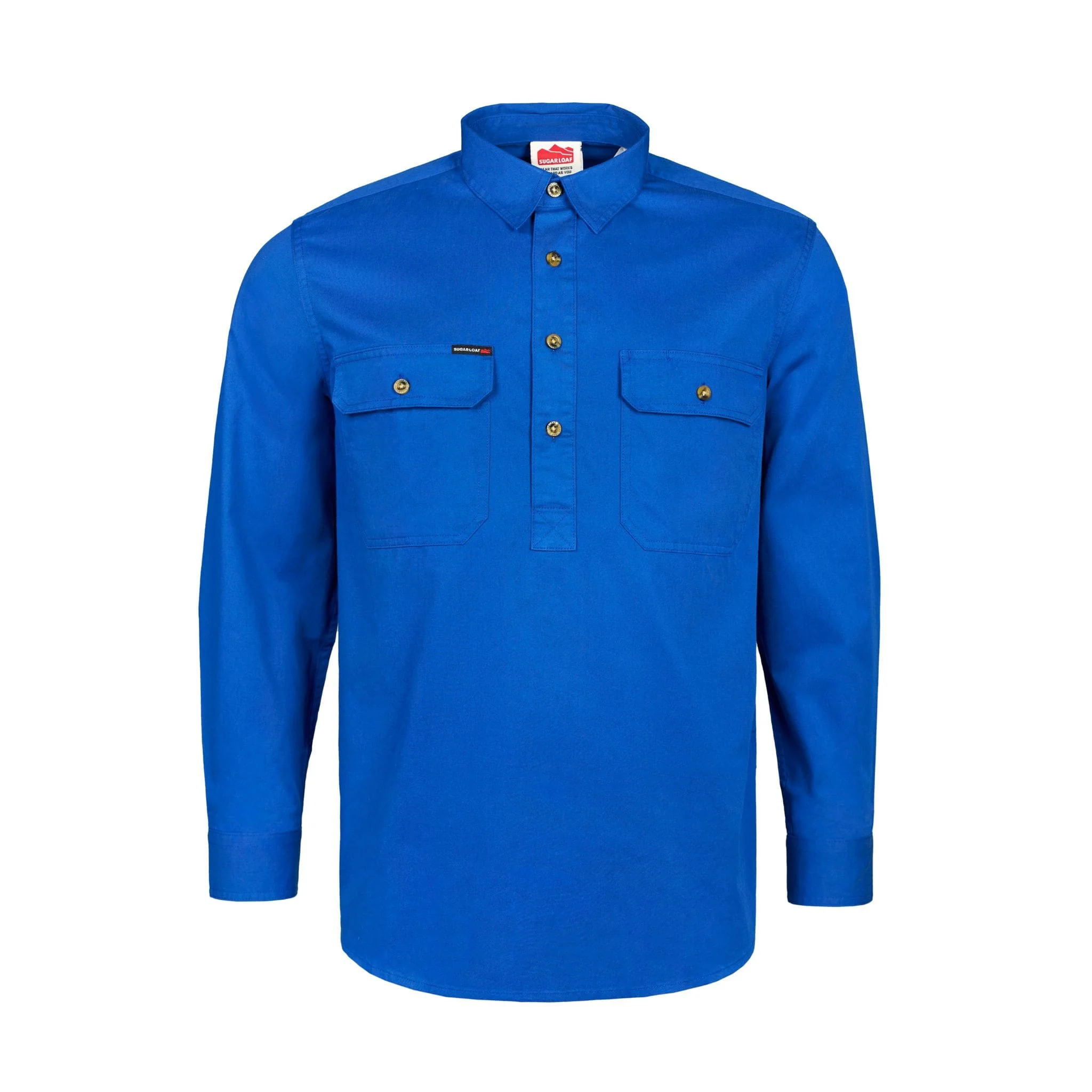Sugar Loaf Outback Work Shirt - Royal - Image 3