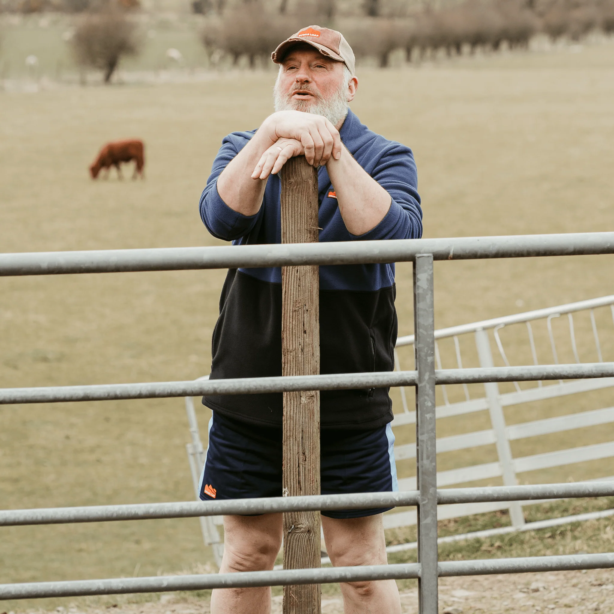 Sugar Loaf Rugger Work Shorts - Navy/Sky Blue - Image 10