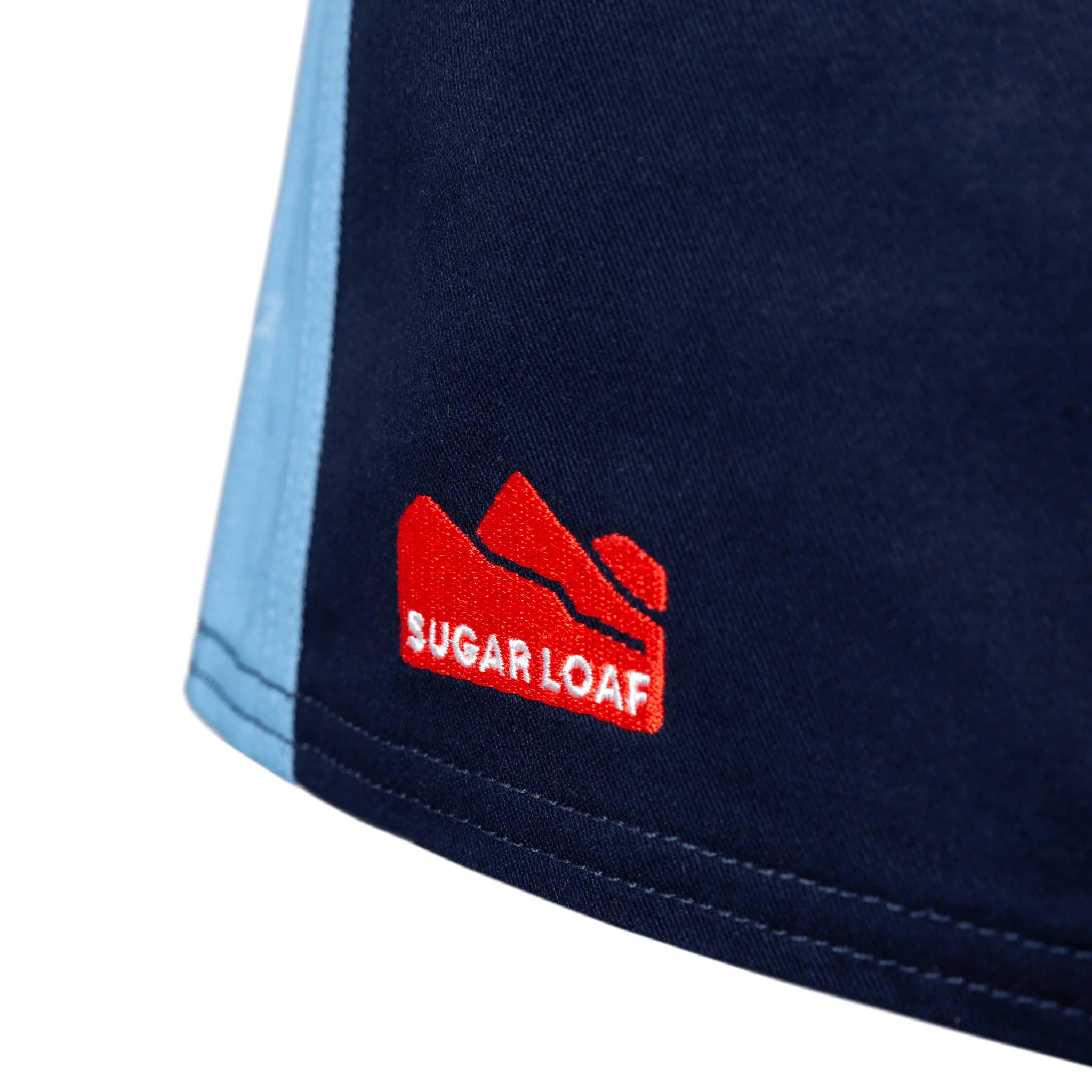 Sugar Loaf Rugger Work Shorts - Navy/Sky Blue - Image 3