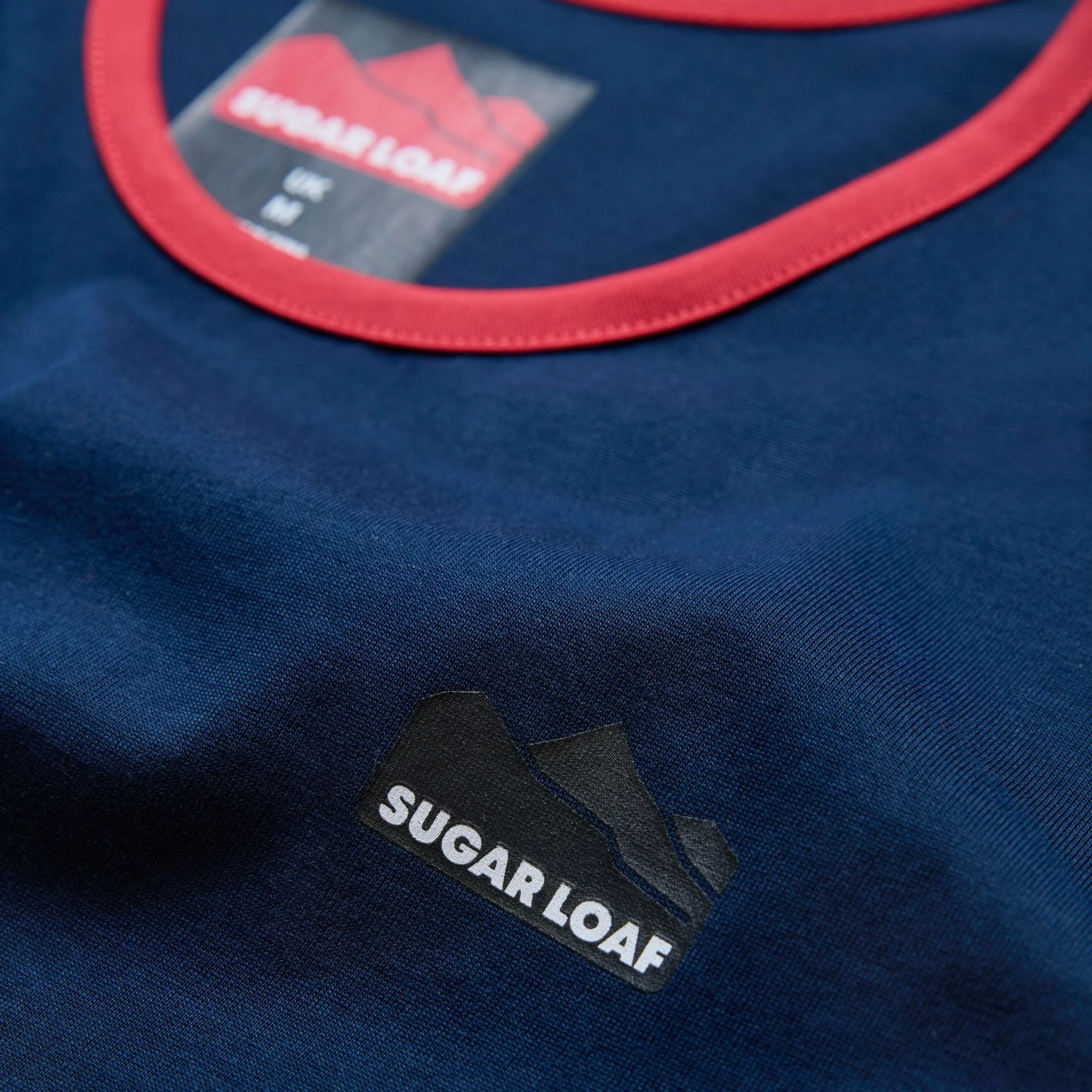 Sugar Loaf Shearing Singlet - Navy/Red - Image 16
