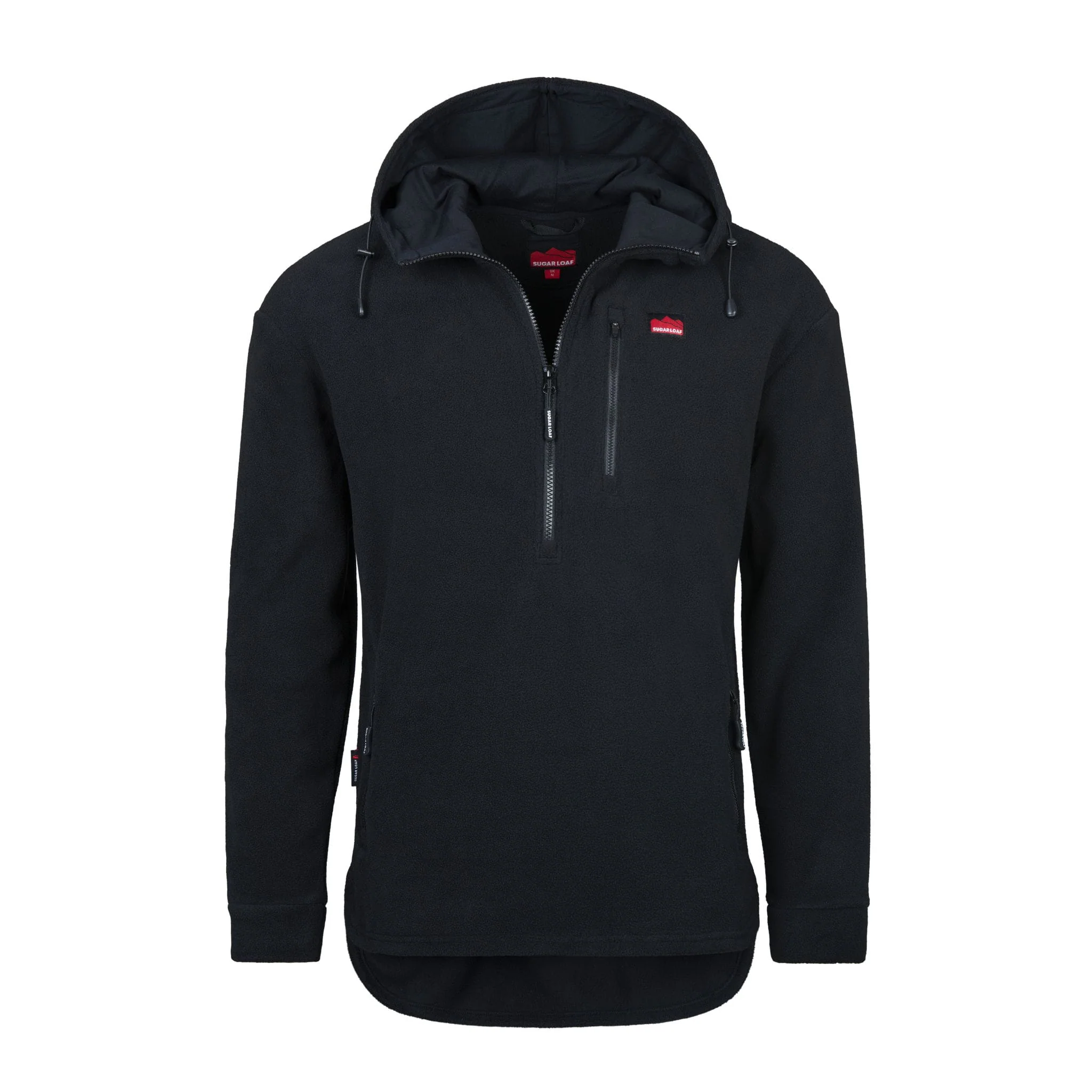 Sugar Loaf Shepherd Polar Fleece Hoodie - Black - Image 3