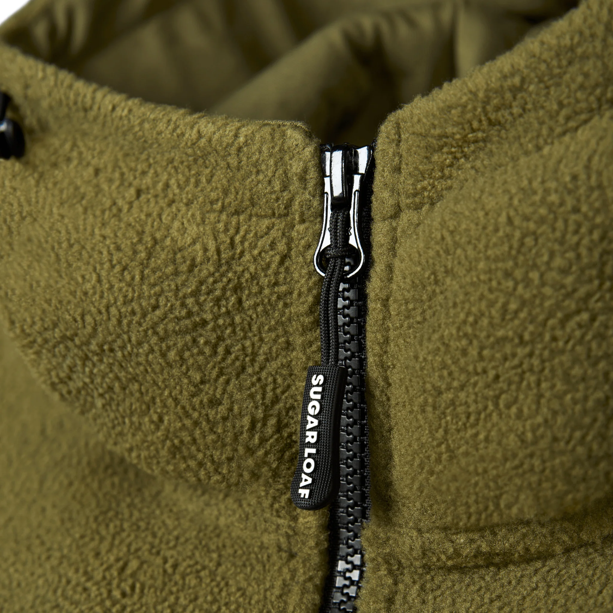 Sugar Loaf Shepherd Polar Fleece Hoodie - Khaki - Image 17