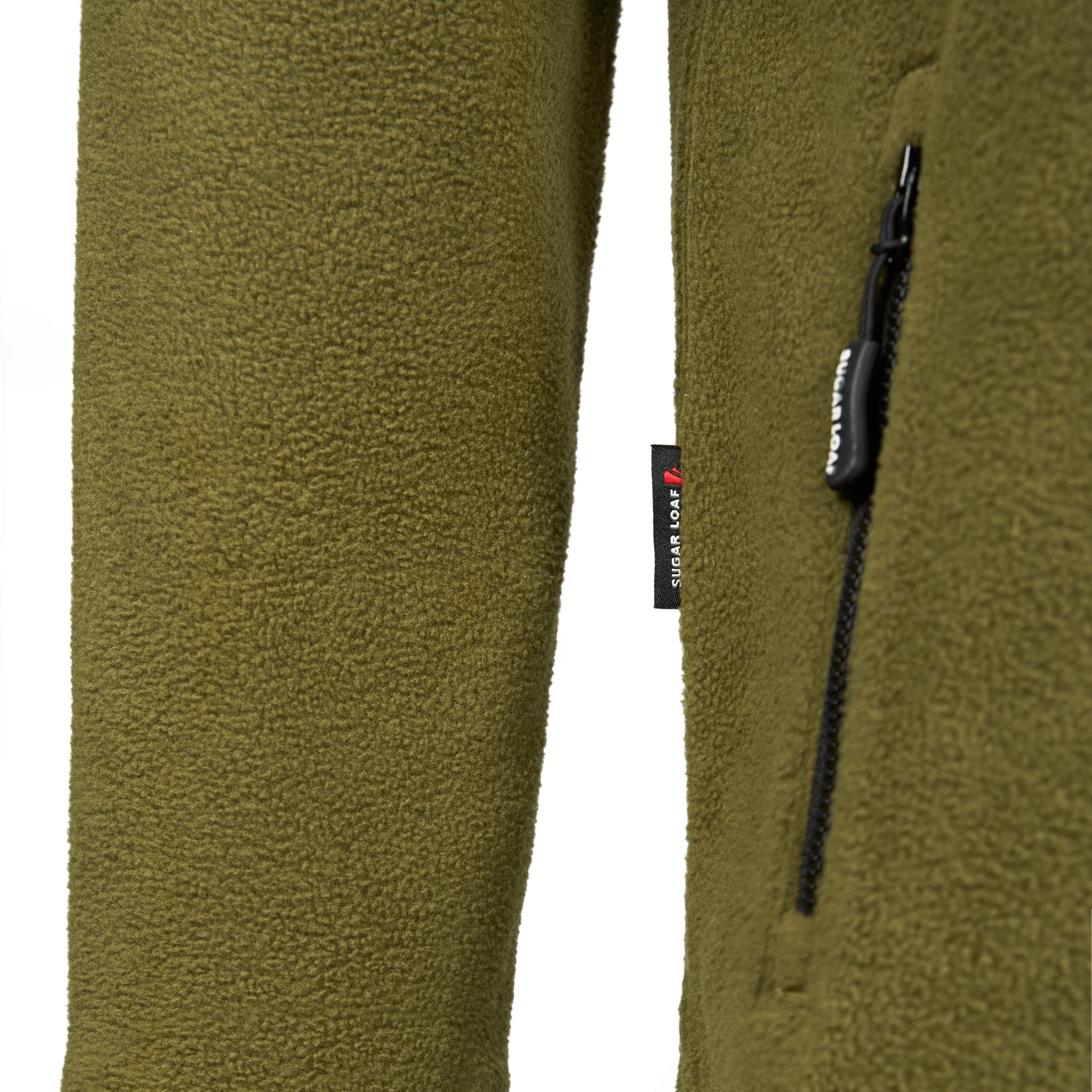 Sugar Loaf Shepherd Polar Fleece Hoodie - Khaki - Image 21