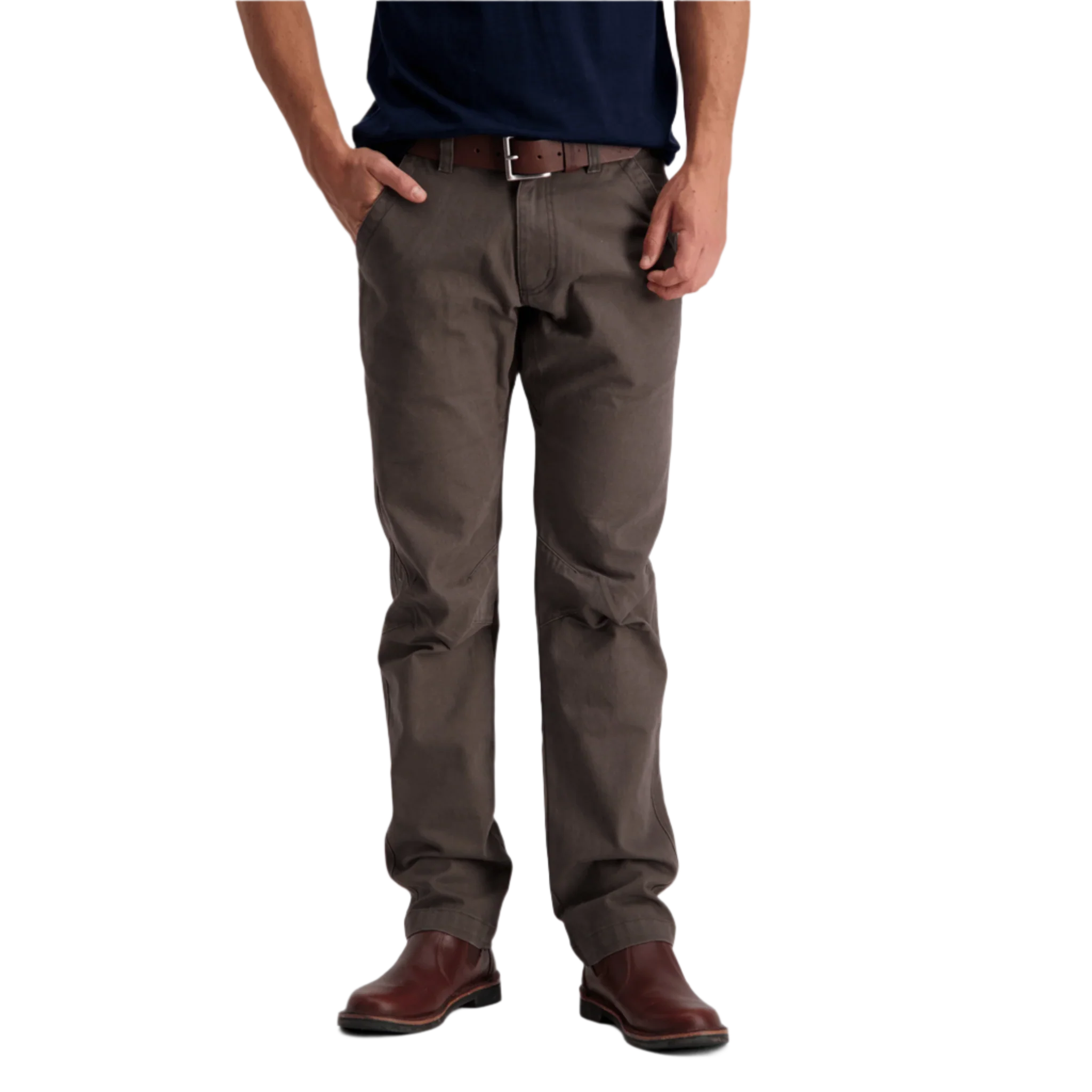 Swanndri Men's Bedrock Canvas Work Jeans - Charcoal