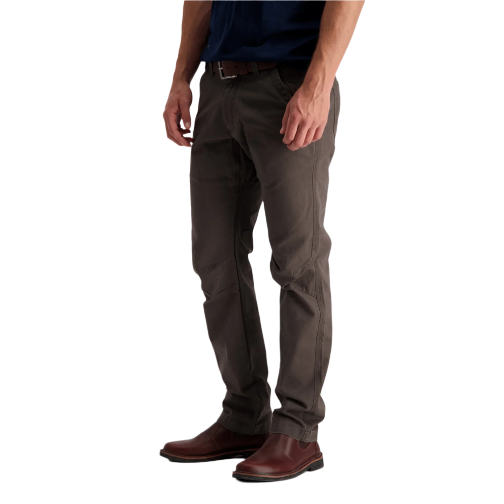 Swanndri Men's Bedrock Canvas Work Jeans - Charcoal - Image 2